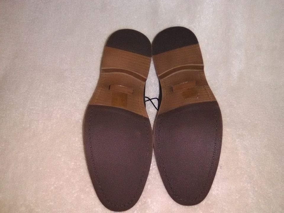 Men's Dark Gray Dress Shoes Size 8