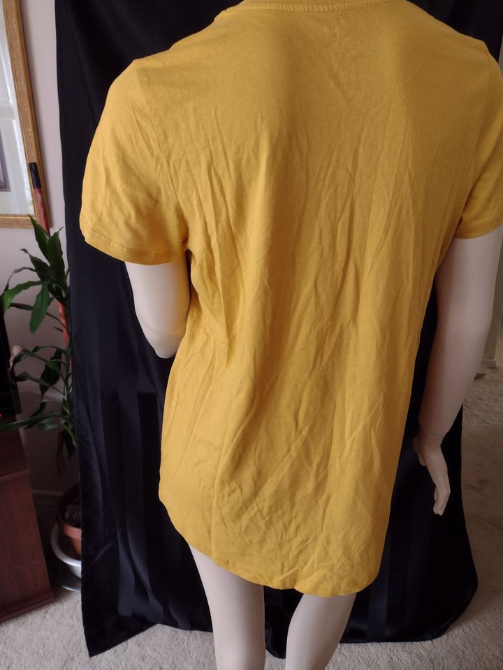 Scoop Neck T's with High-Low Hem in Gold, Rust, Pink, Burgundy Sizes L, XL