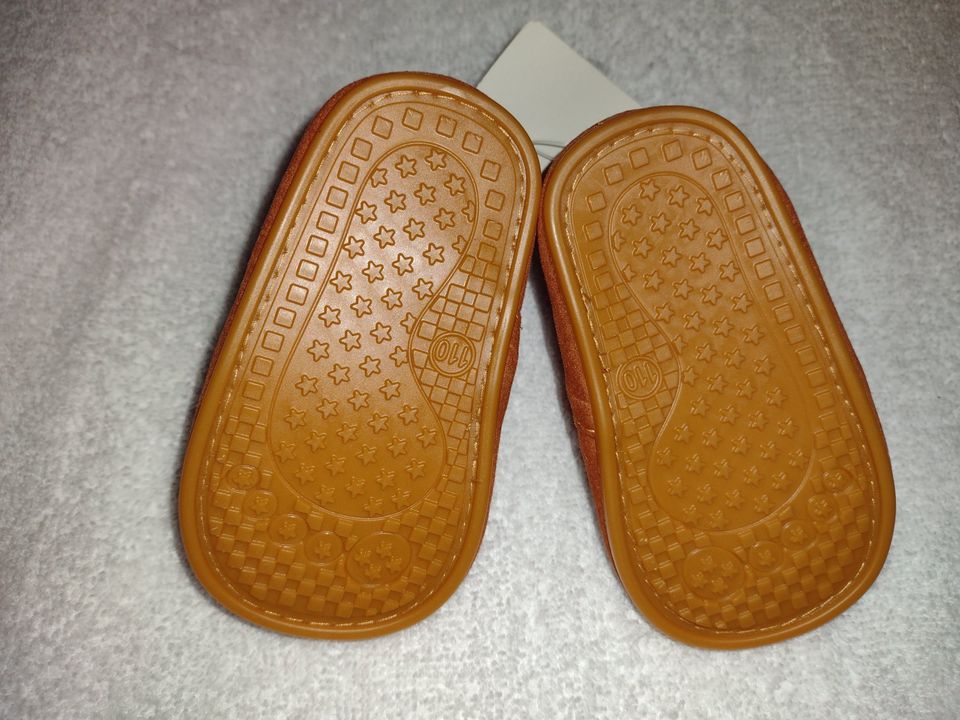 Meckior Baby Booties, Anti-Slip, Fleece Lining 0-6M