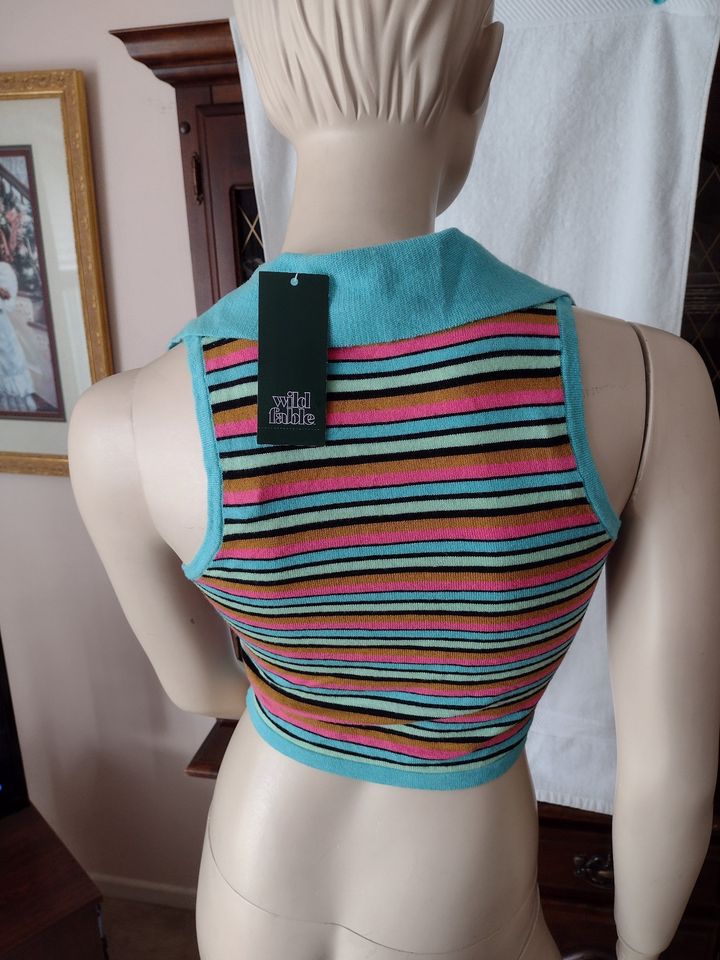 V Neck Crop Tank Top by Wild Fable Sizes S and XXL