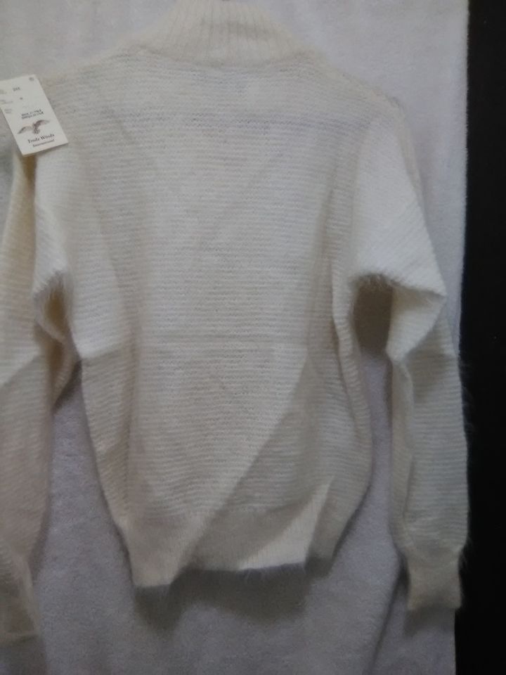Mohair Sweater with Hanging Tassel Size M