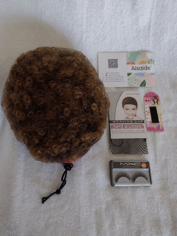 Women's Head Wrap Afro Wig