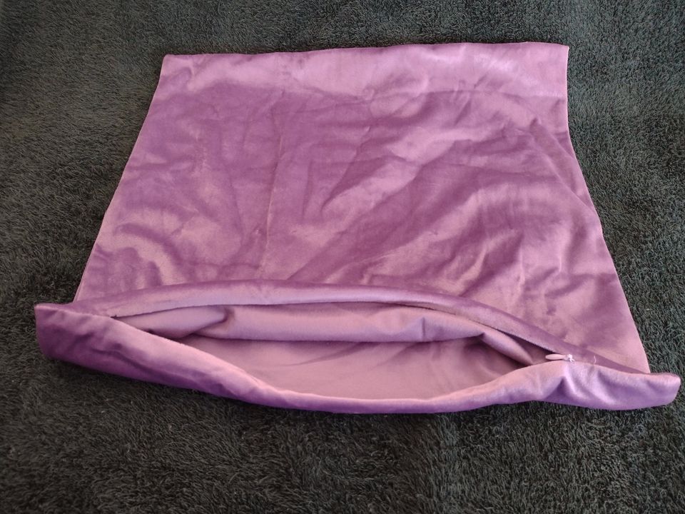 4 Throw Pillow Covers by Mudily Purple Velvet