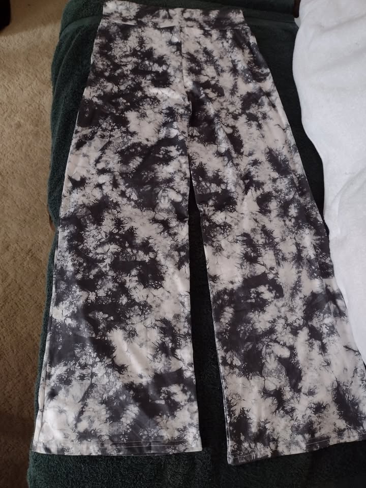 Women's Casual Lightweight Wide Leg Pants Size M-L