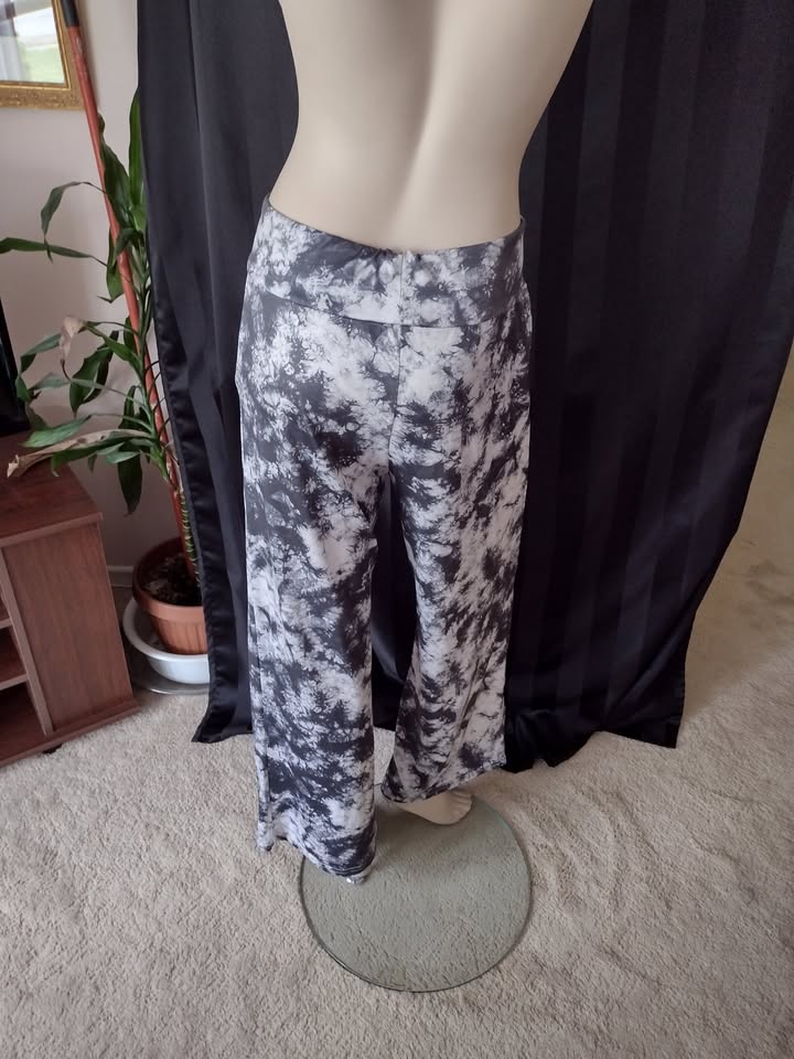Women's Casual Lightweight Wide Leg Pants Size M-L