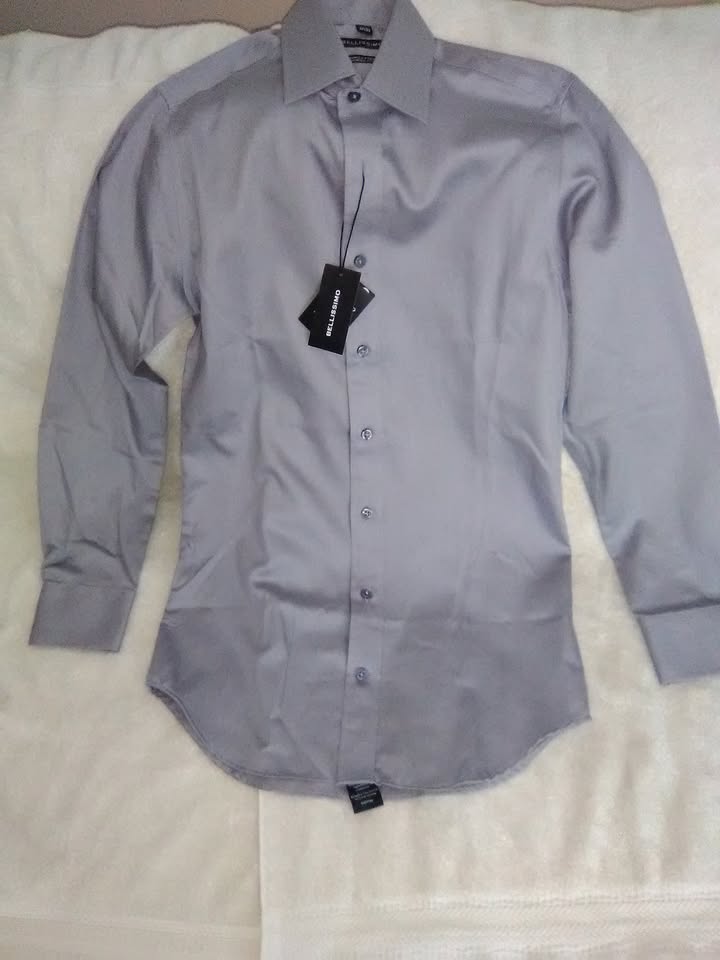 Men's Bellissimo Dress Shirts Teal, Plum, Silver, Lavender, Blue, Ecru