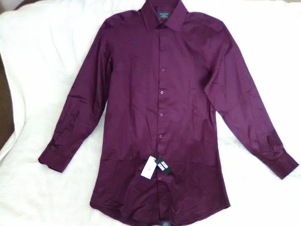 Men's Bellissimo Dress Shirts Teal, Plum, Silver, Lavender, Blue, Ecru
