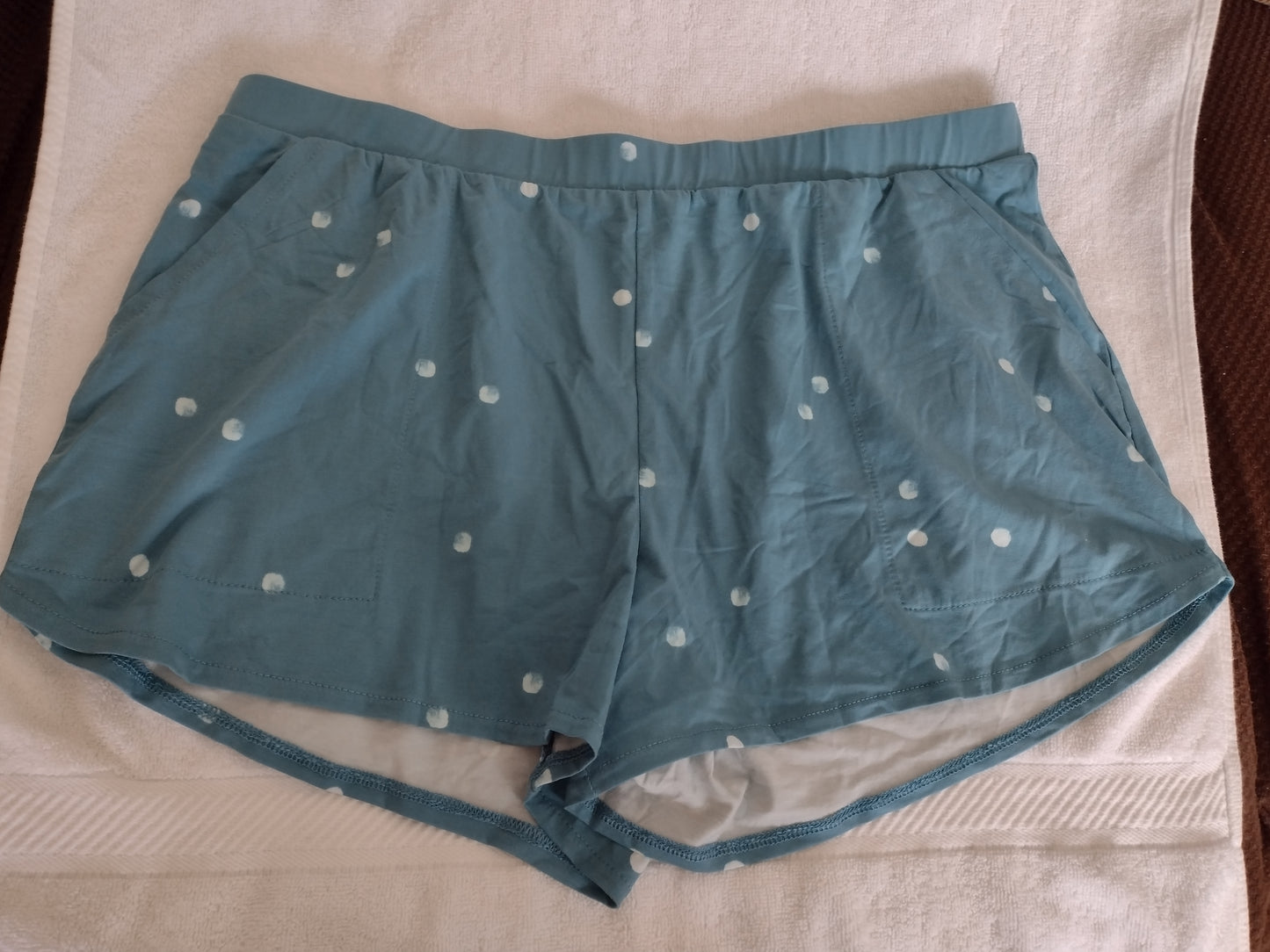 Women's Sleep/Lounge Shorts by Stars Above Size L Blue