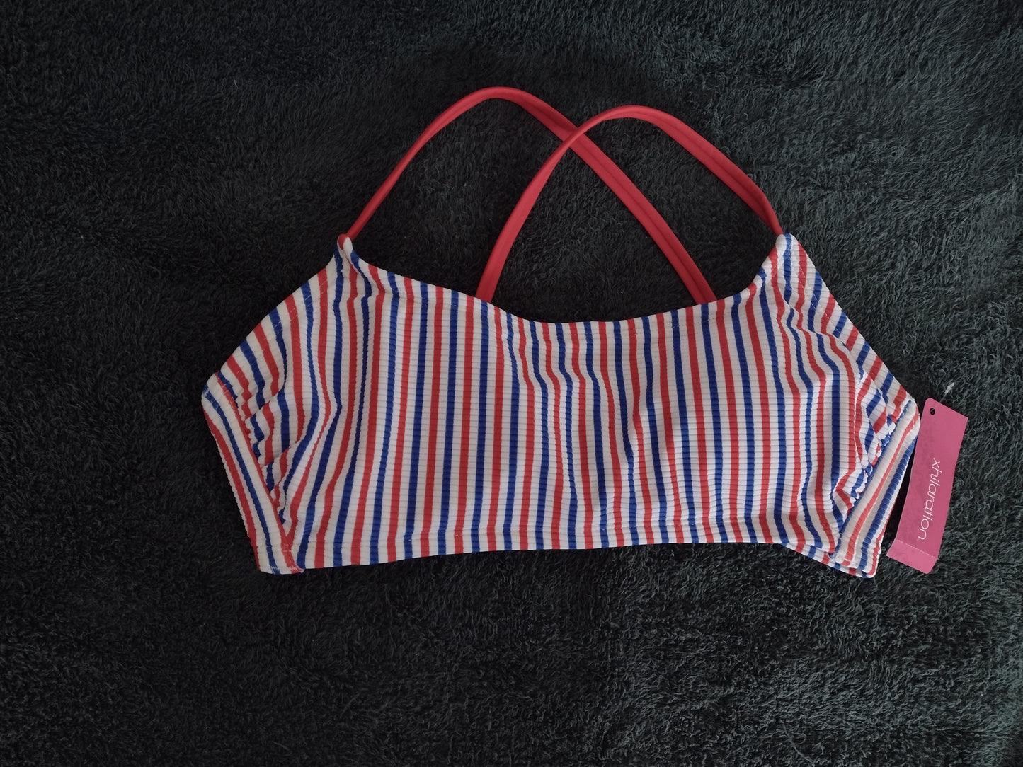 Bikini Tops Juniors' by Xhilaration Size S (0-2) & D/DD (Fits 30D-36D, 30DD-36DD)