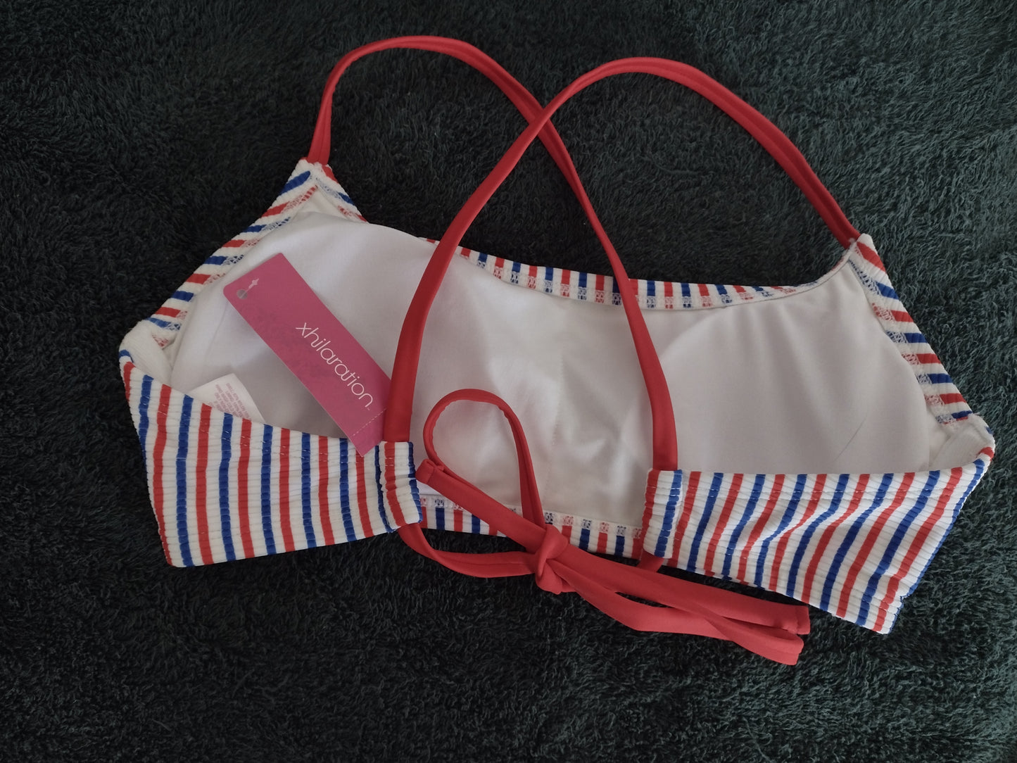 Bikini Tops Juniors' by Xhilaration Size S (0-2) & D/DD (Fits 30D-36D, 30DD-36DD)