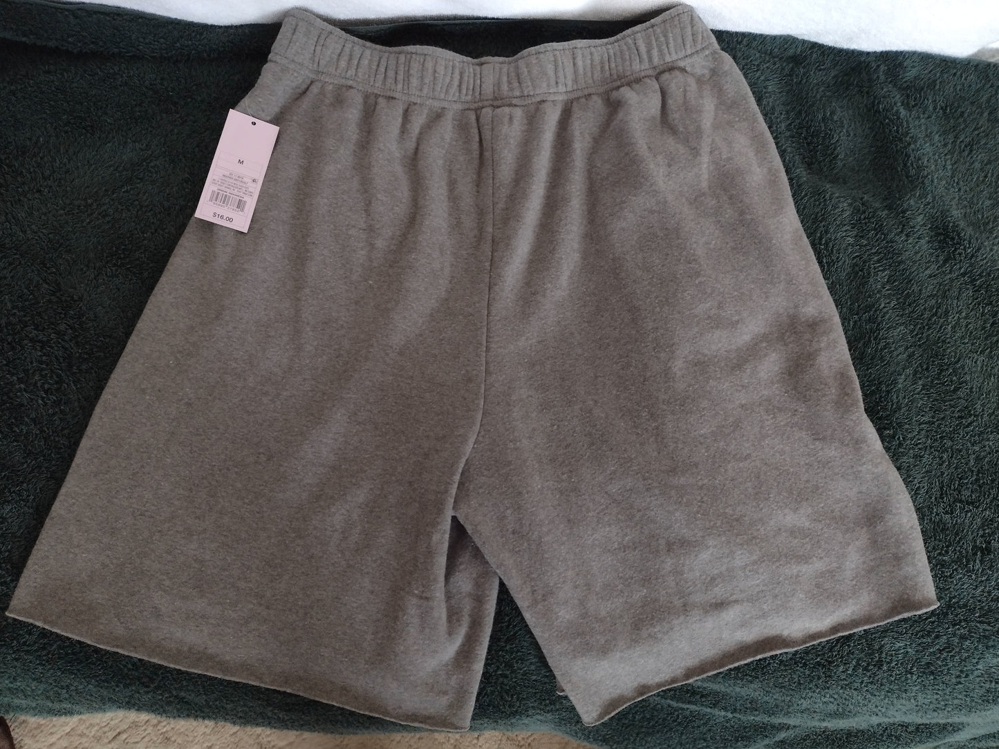 Women's High Waist Pull-On Shorts with Inner Waistband Drawstring Size M