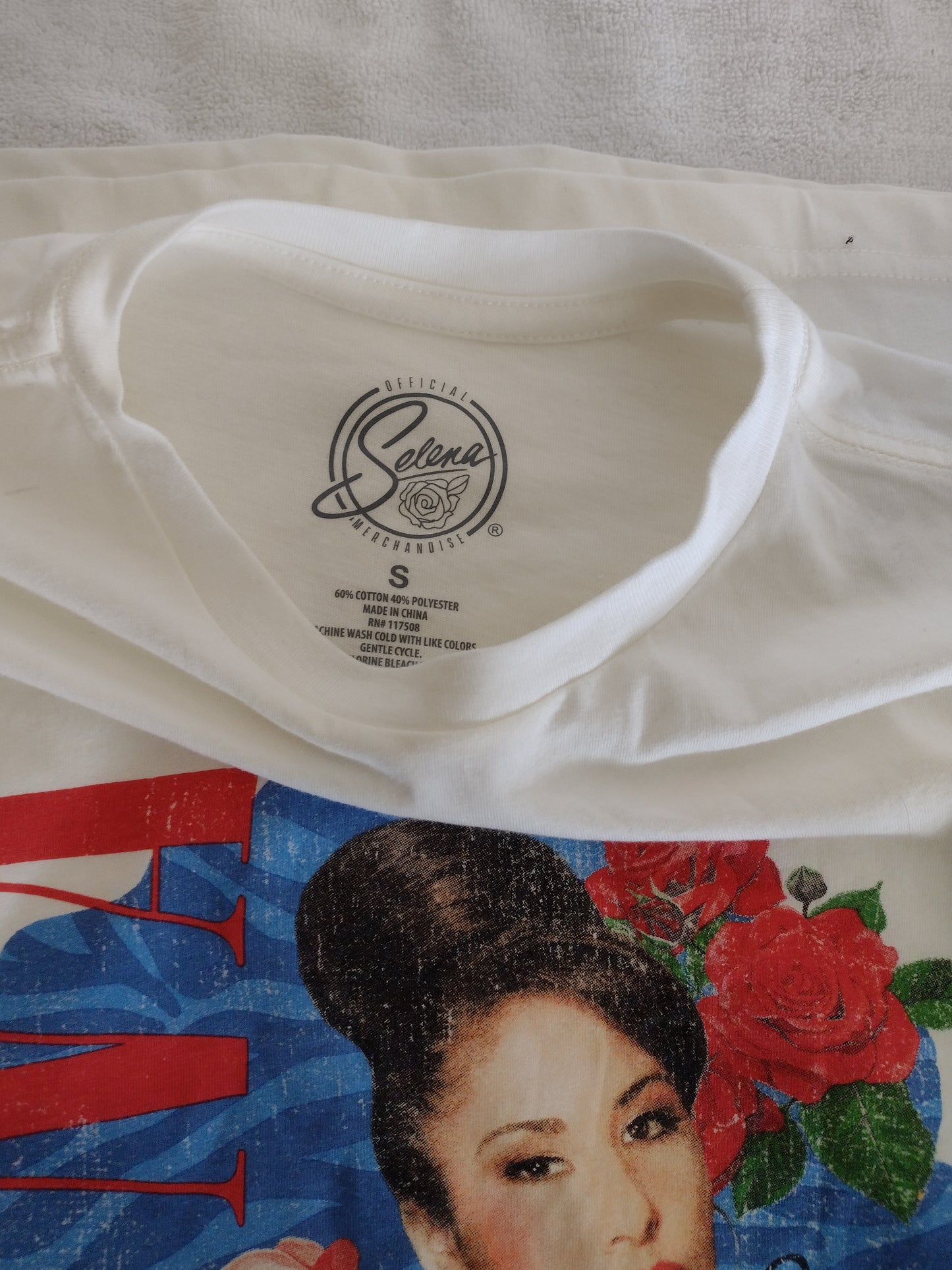 Women's Short Sleeve Graphic T-Shirt 'Selena' Sizes XS, S, XXL