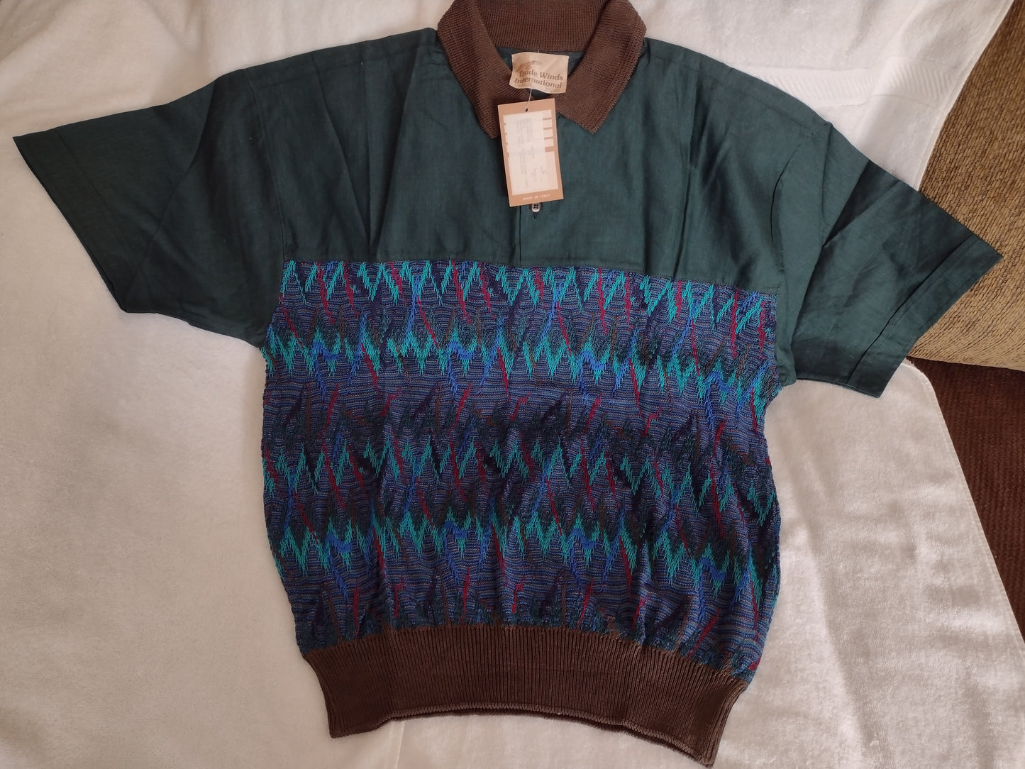 Men's Made in Italy Short Sleeve Shirts Size L