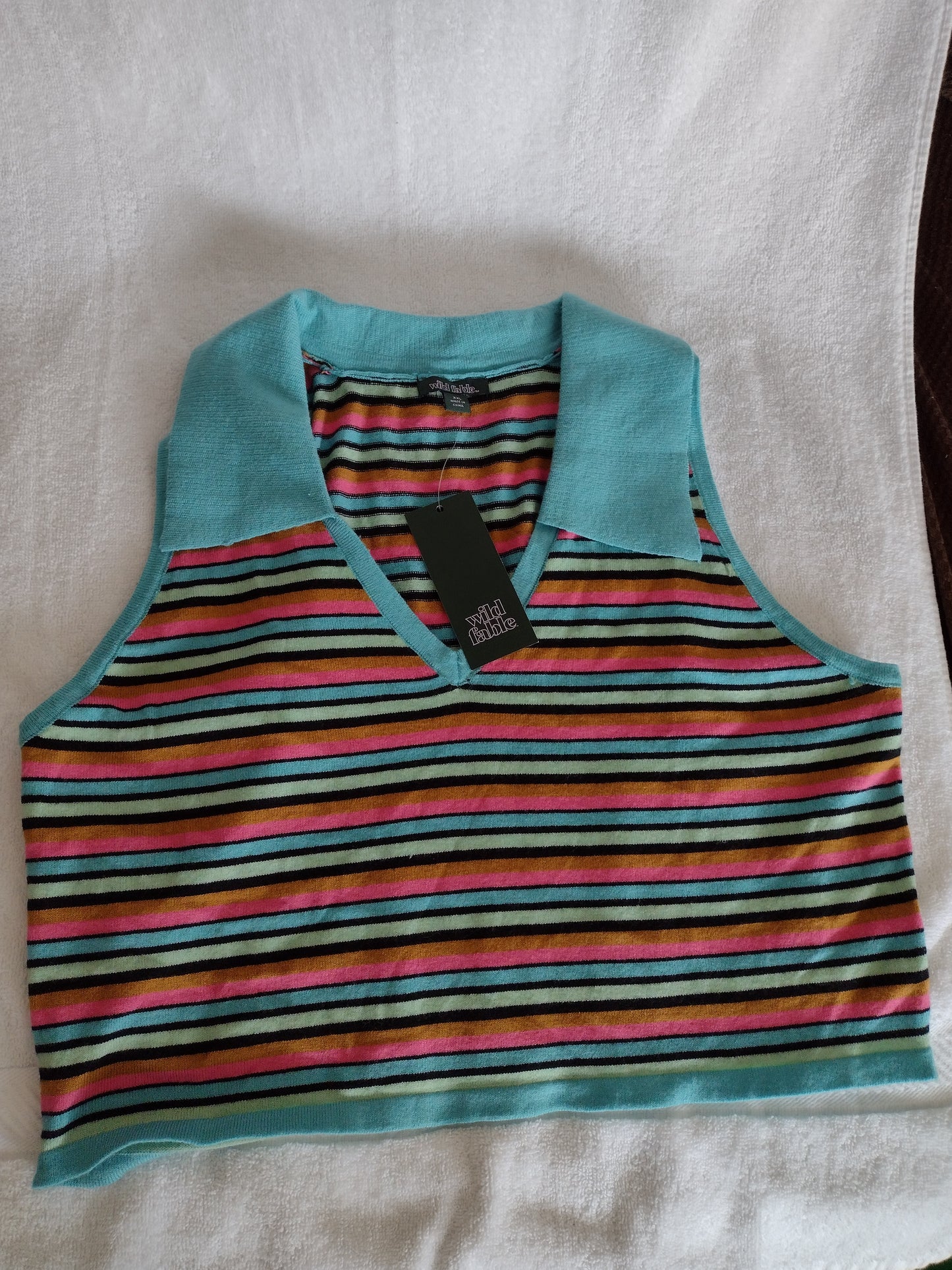 V Neck Crop Tank Top by Wild Fable Sizes S and XXL