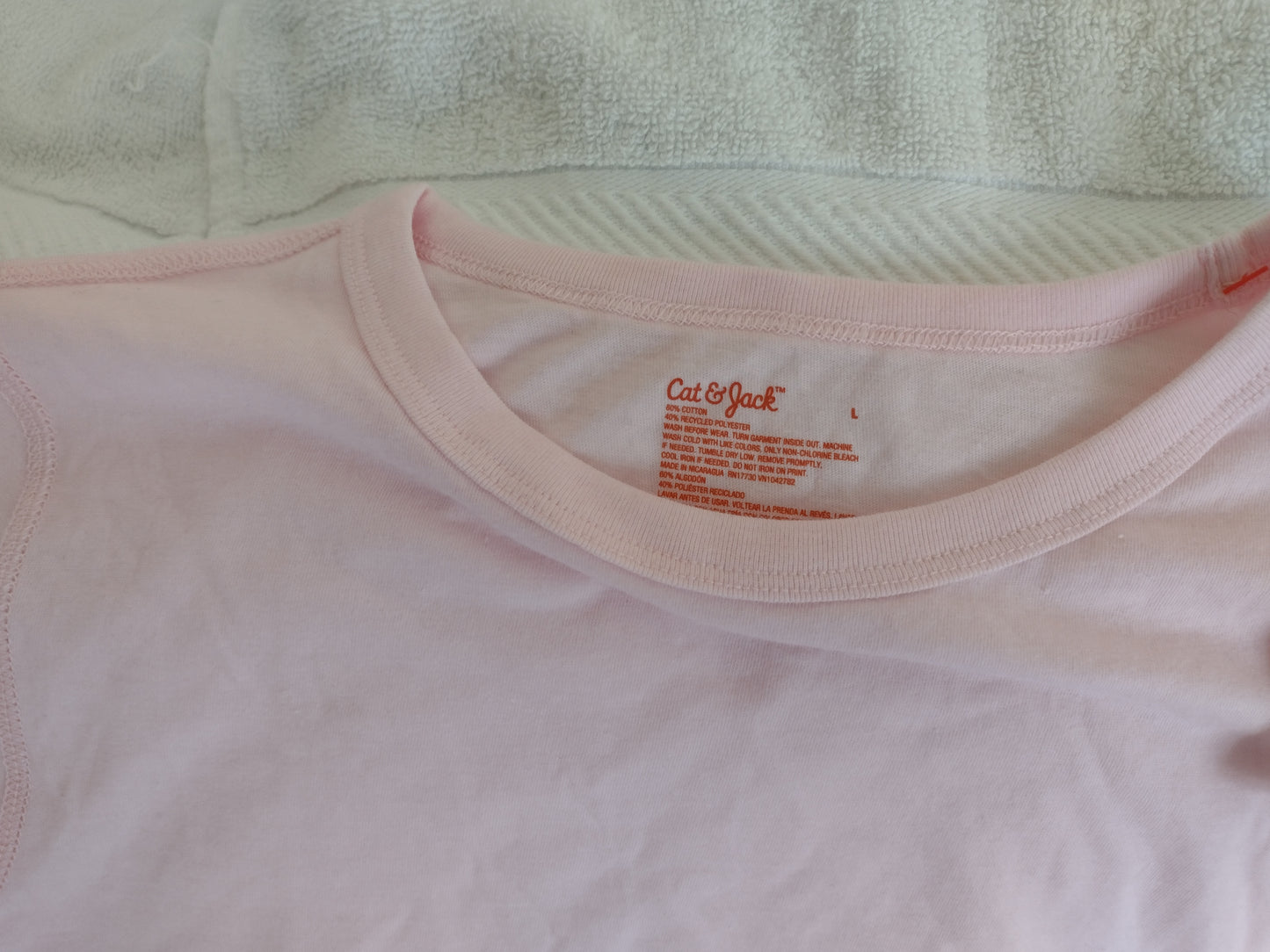 Girl's Long Sleeve T-Shirt Size L (10/12)