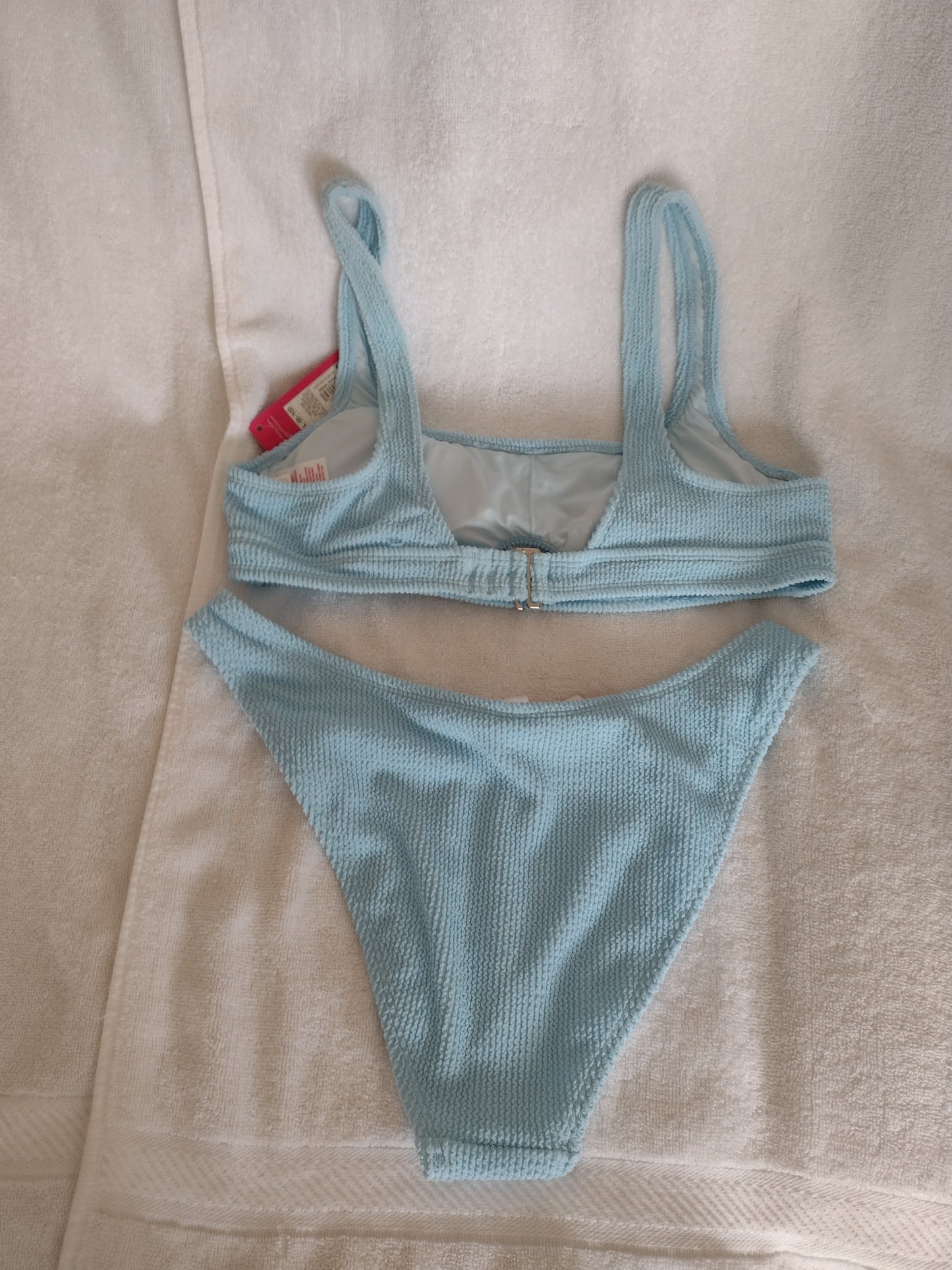 Juniors' Xhilaration Light Blue Bikini Tops & Bottoms