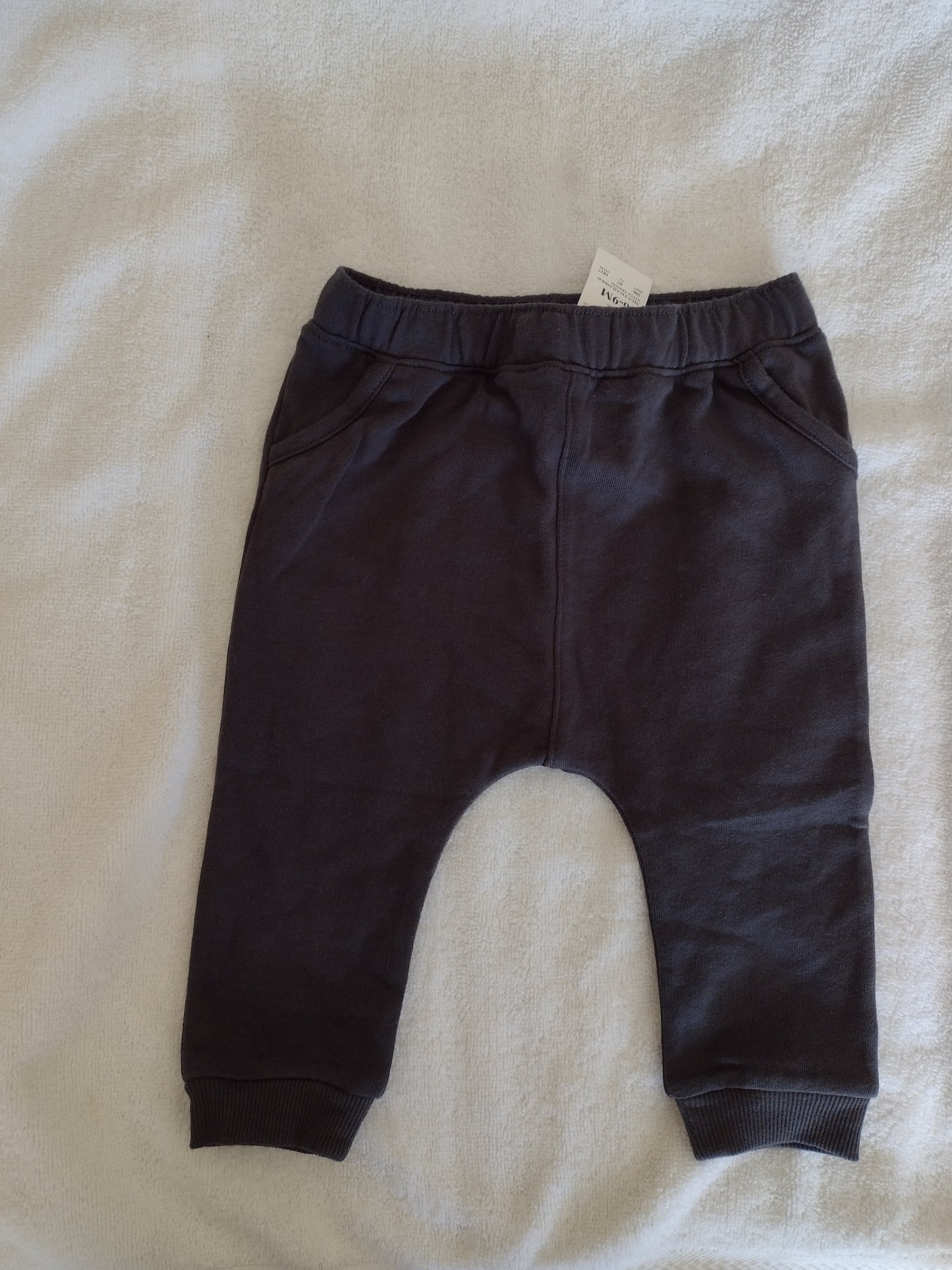 2Pc. Baby Boy Grayson Mini Set~Short Sleeve T-Shirt & Pants 6-9M