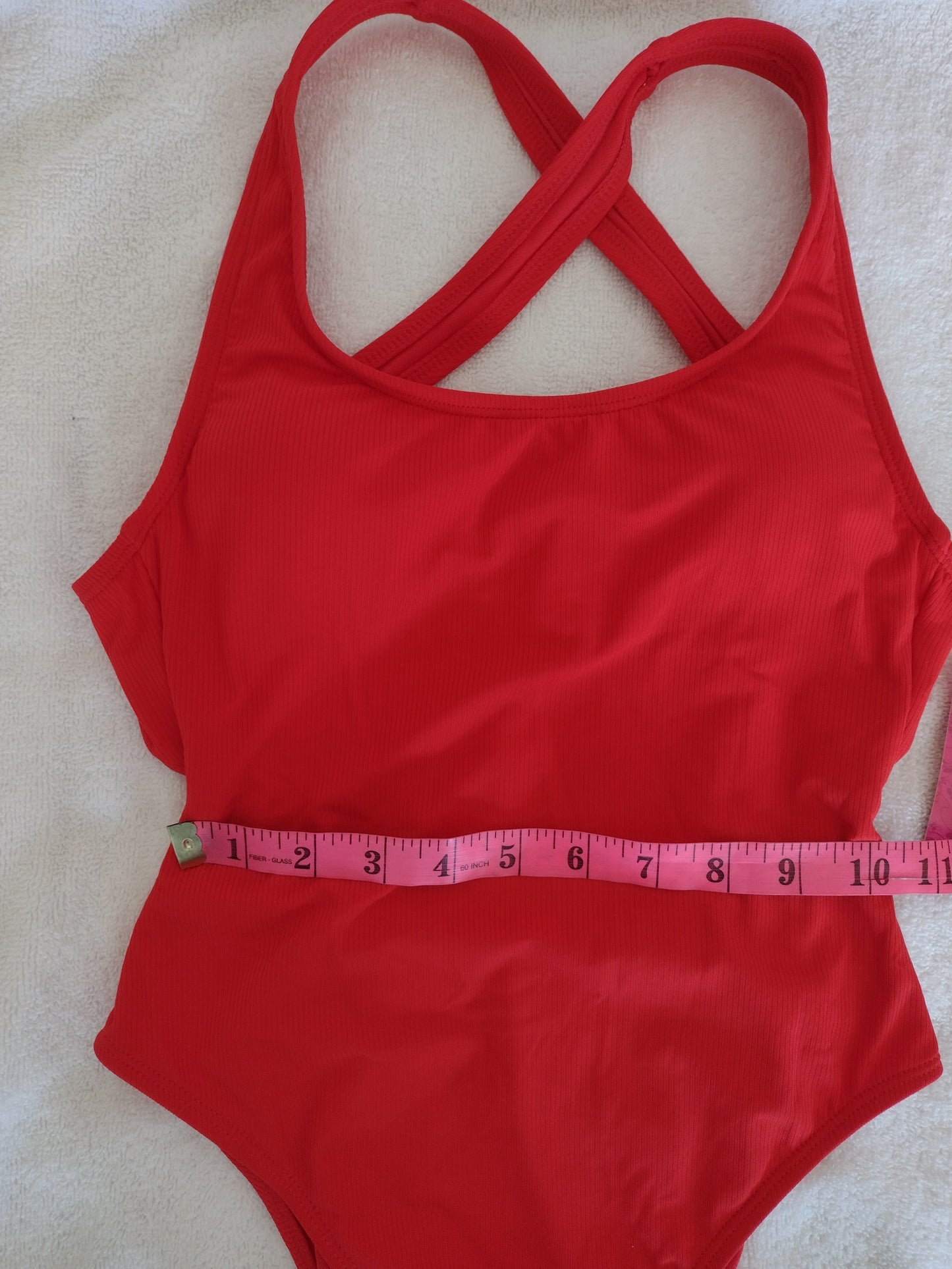 One-Piece Juniors' Red Swimsuit by Xhilaration Size XS (00)