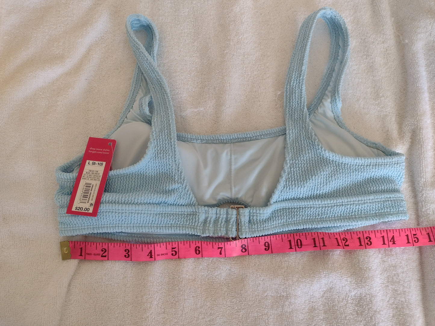 Juniors' Xhilaration Light Blue Bikini Tops & Bottoms