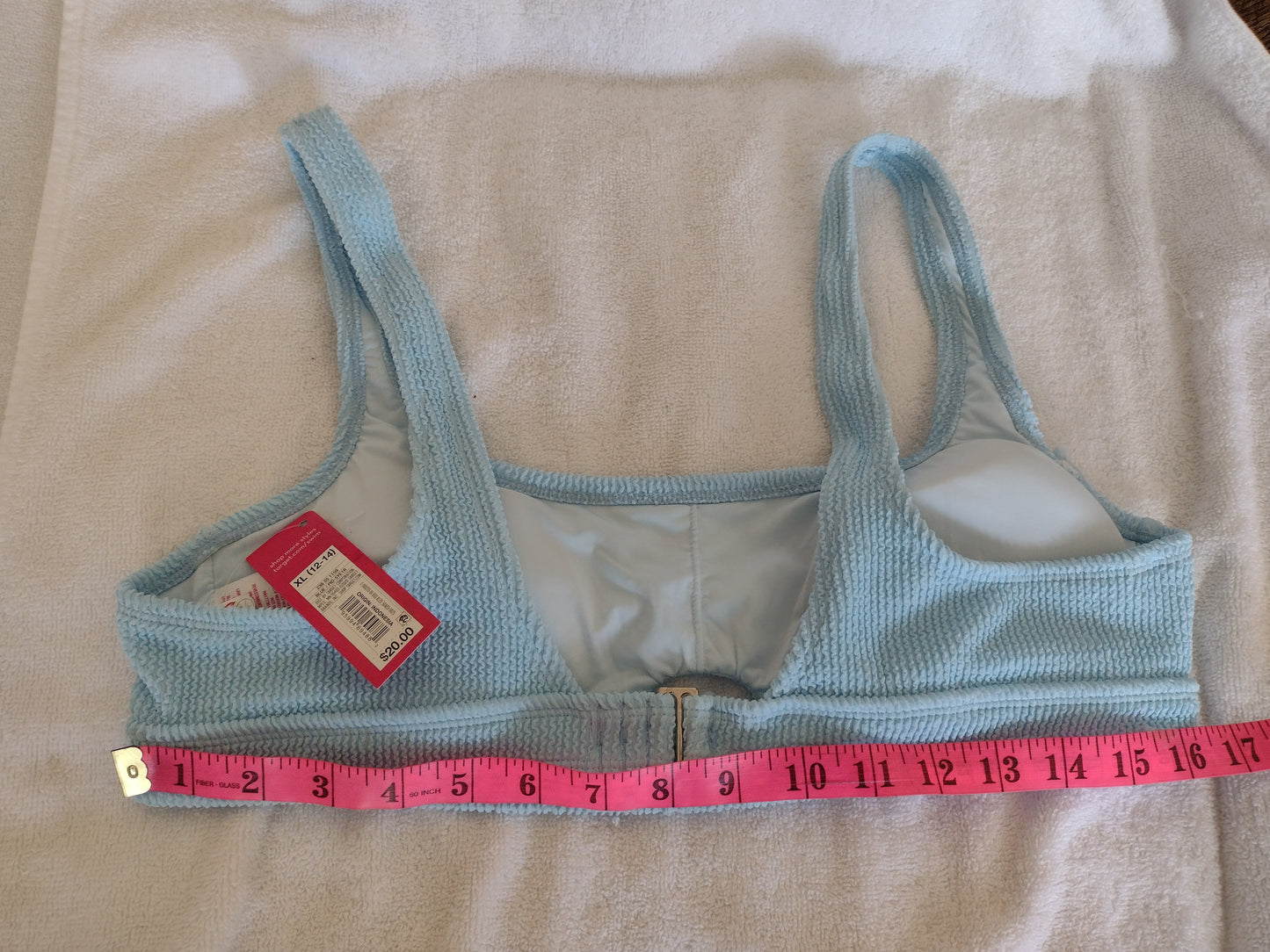 Juniors' Xhilaration Light Blue Bikini Tops & Bottoms