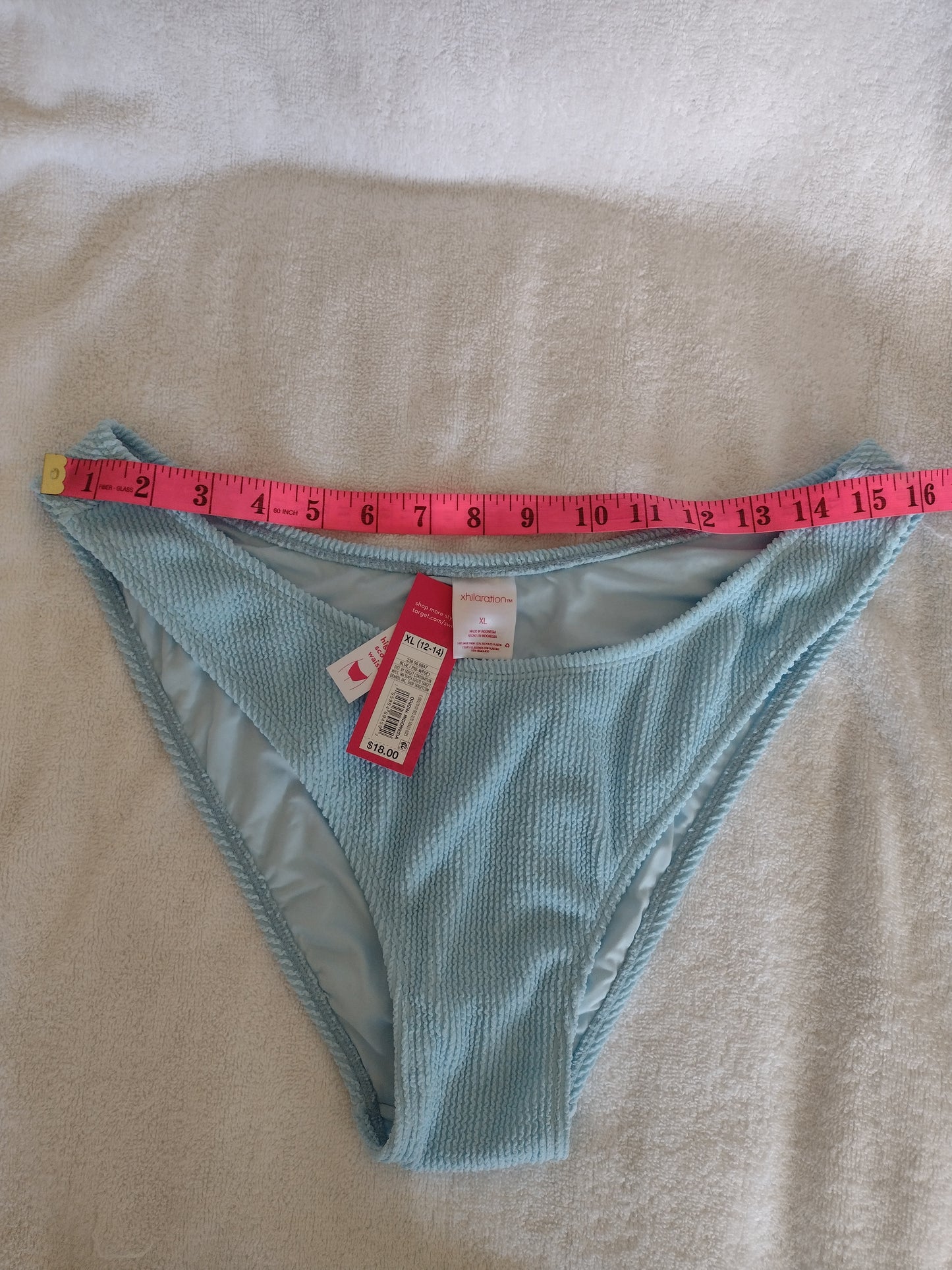 Juniors' Xhilaration Light Blue Bikini Tops & Bottoms