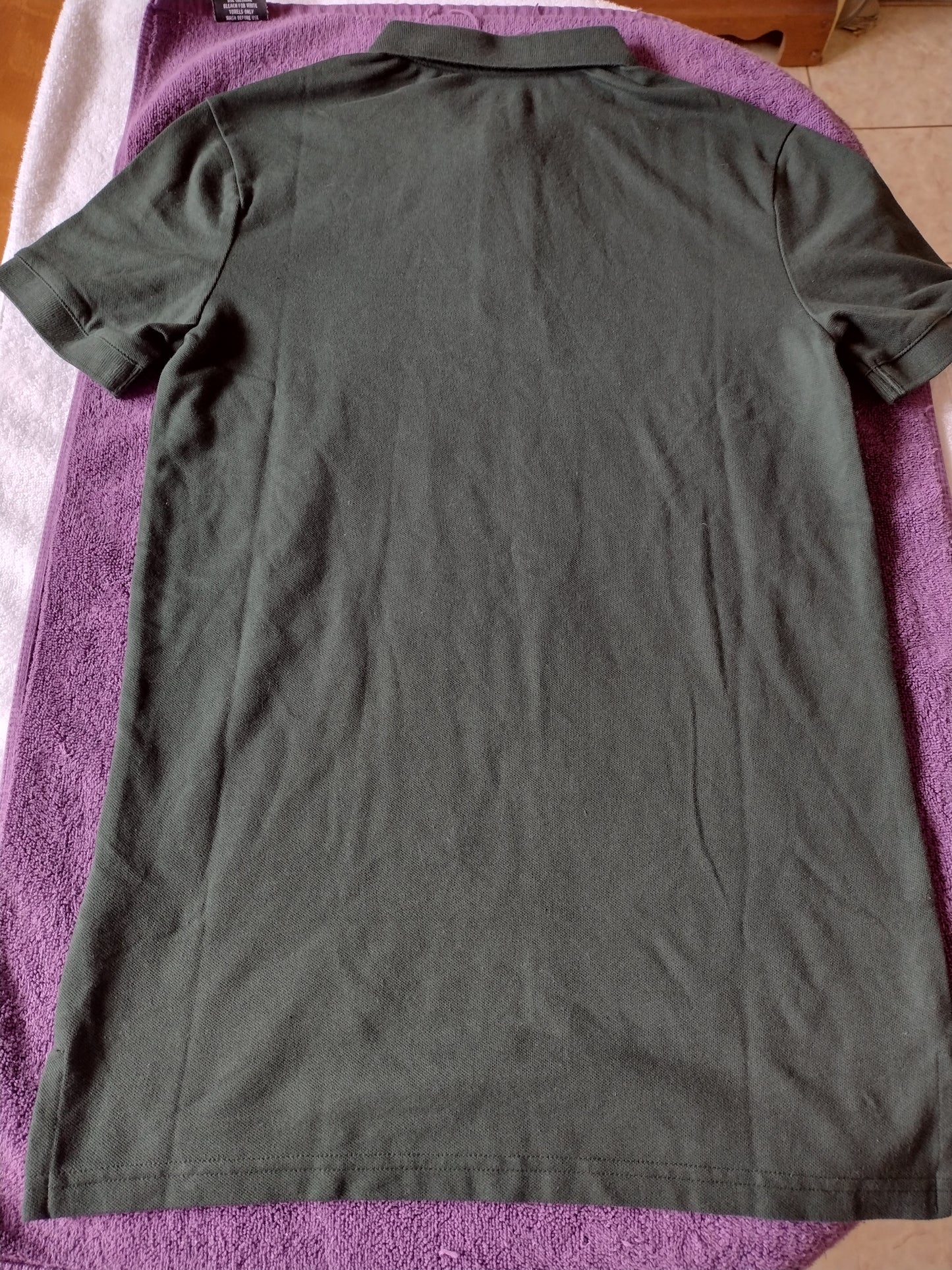Men's Polo Shirts Slim Fit~Forest Green or Coatal Wave Size S