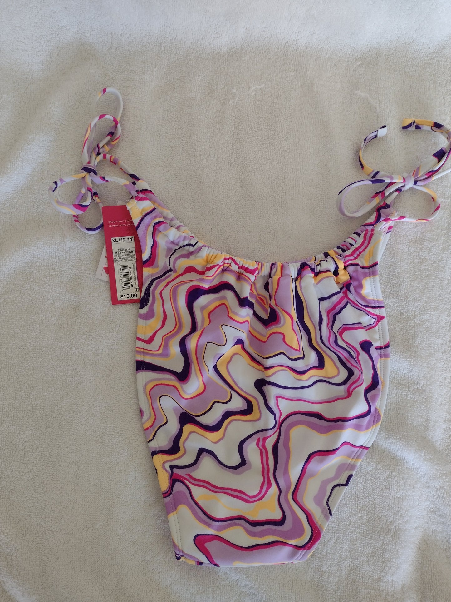 Juniors' Bikini Bottoms Cheeky Style Size XL (12-14)