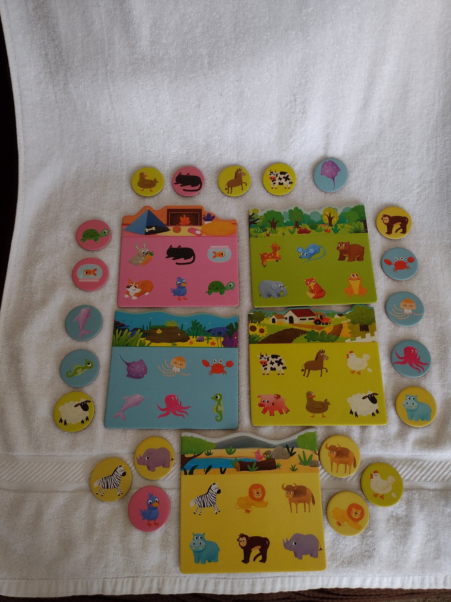 Kids Animal Association Game for Ages 2+