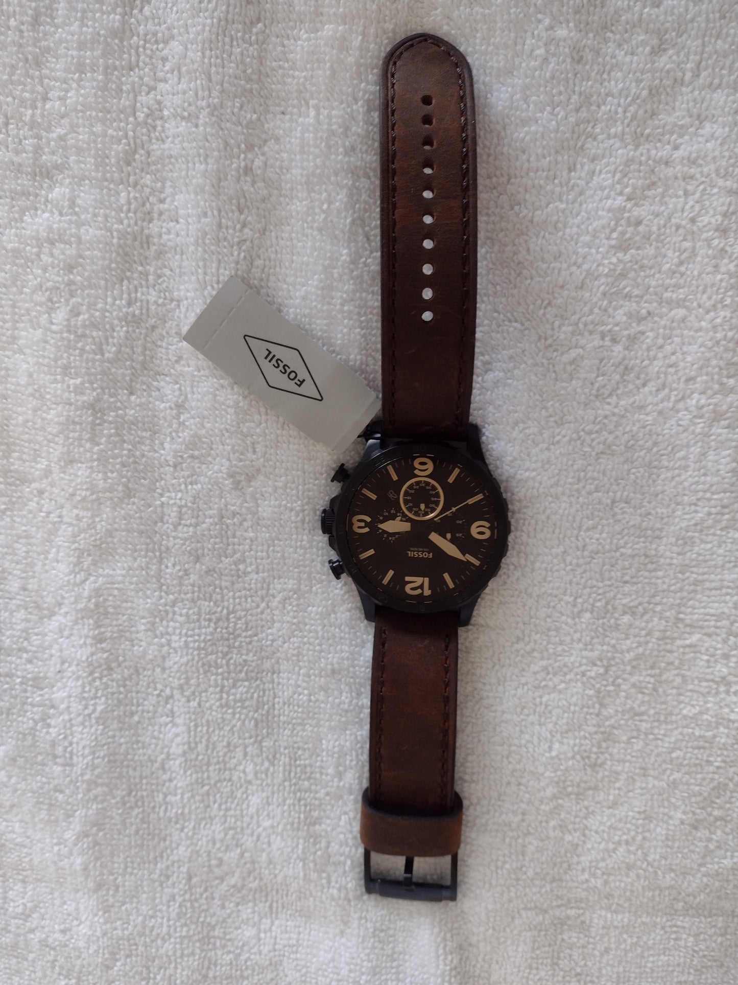 Men's Fossil Quartz Chronograph Watch Style JR1487 Brown