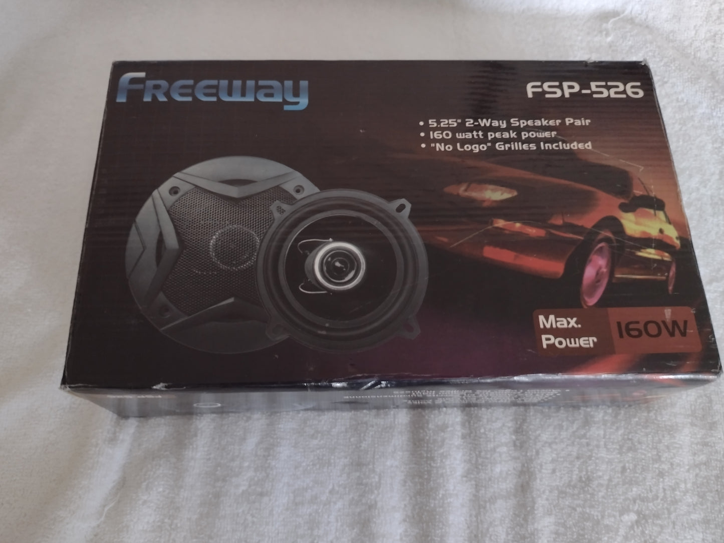 2-Way Pair Car Speakers 5.25" FSP-526 by Freeway