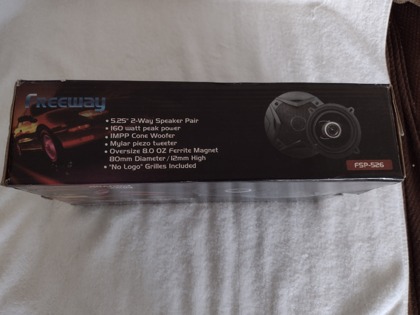2-Way Pair Car Speakers 5.25" FSP-526 by Freeway