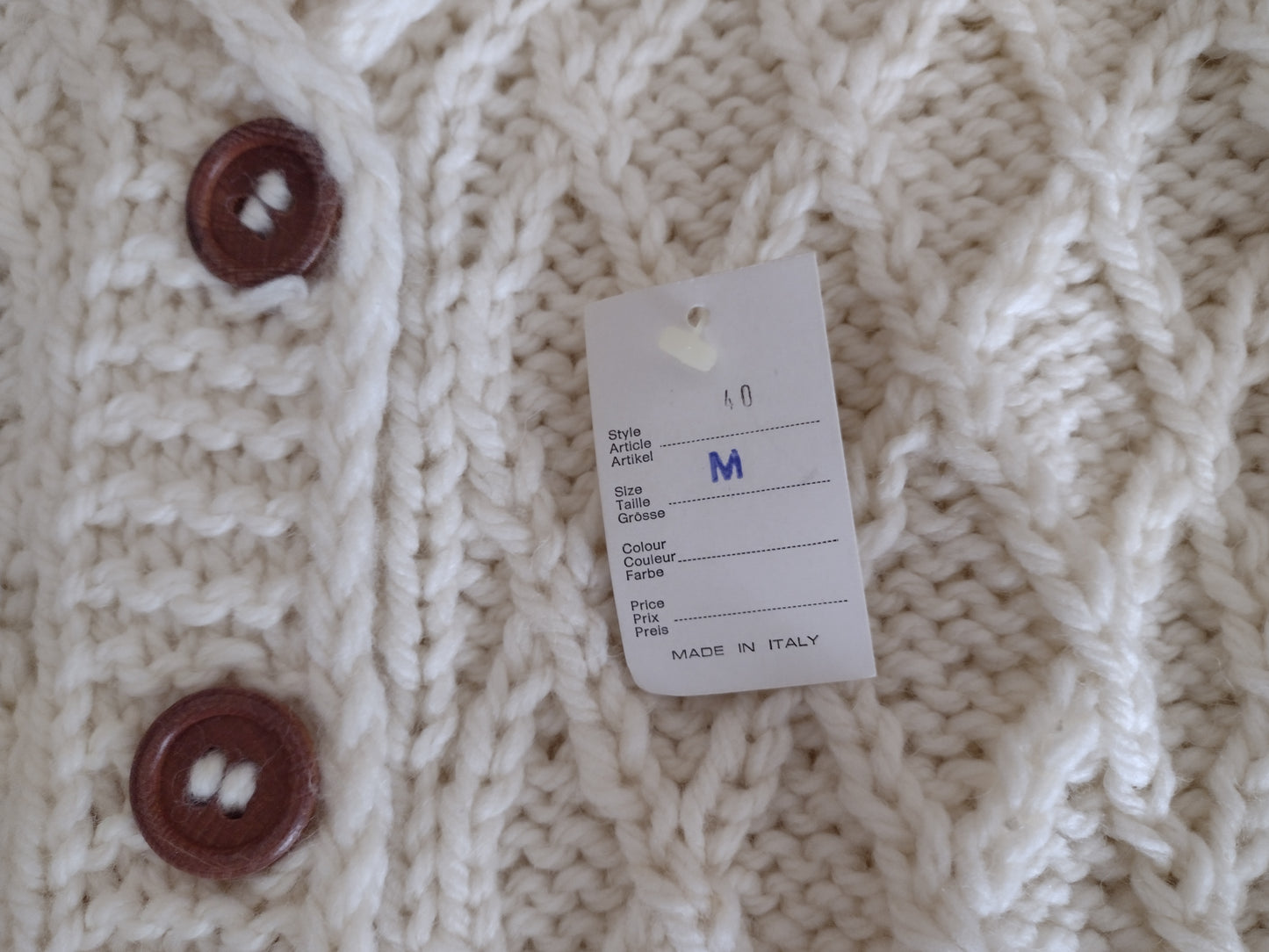 Women's Dorigo Original Wool Cardigans Size M