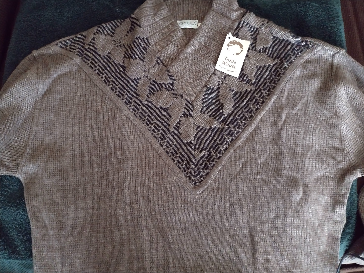 Women's' Italian Creola of Italy Pullover Sweater Size 2XL