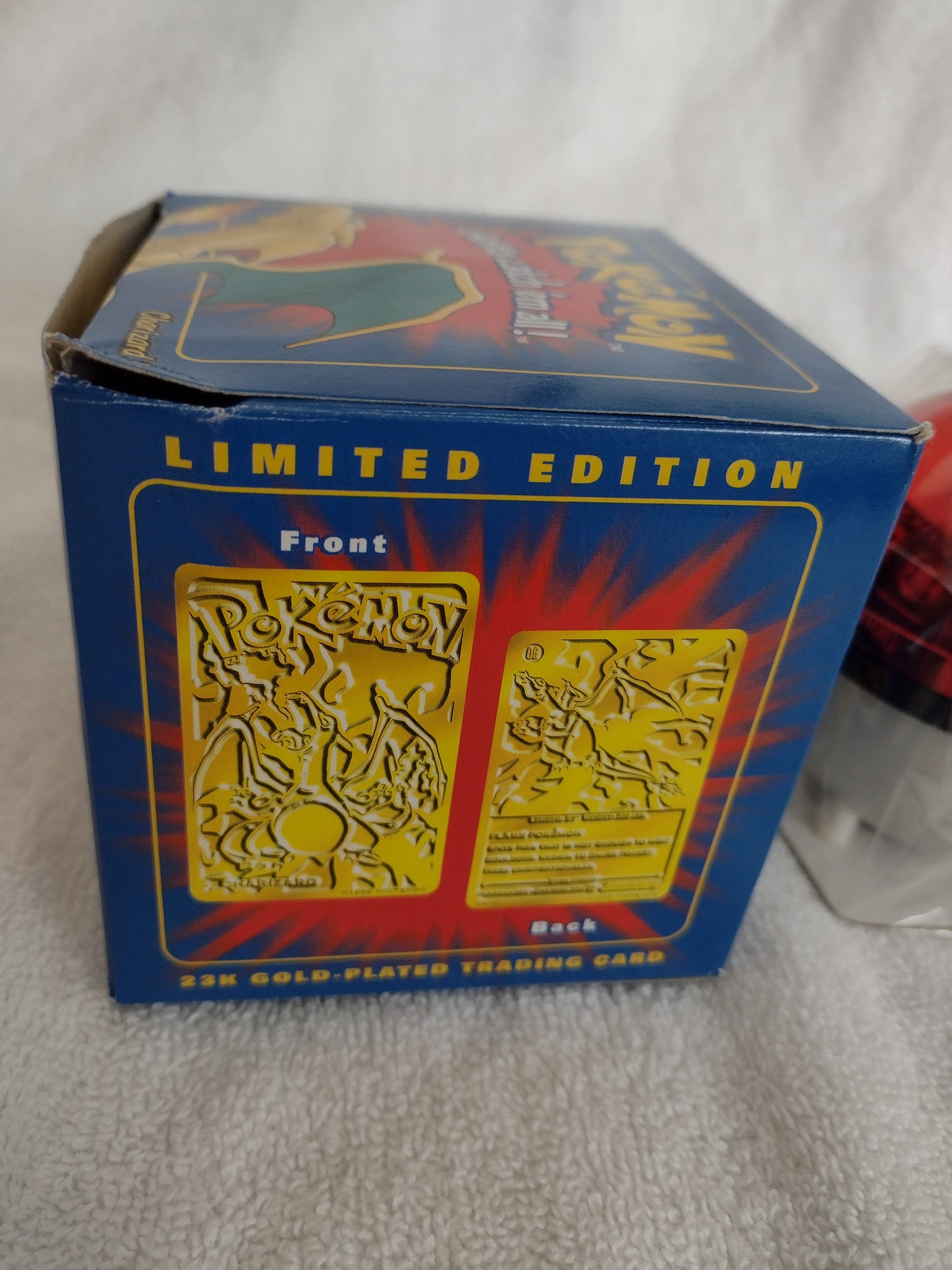 Pokemon 23K Gold-Plated Trading Card Chizard for Ages 3+