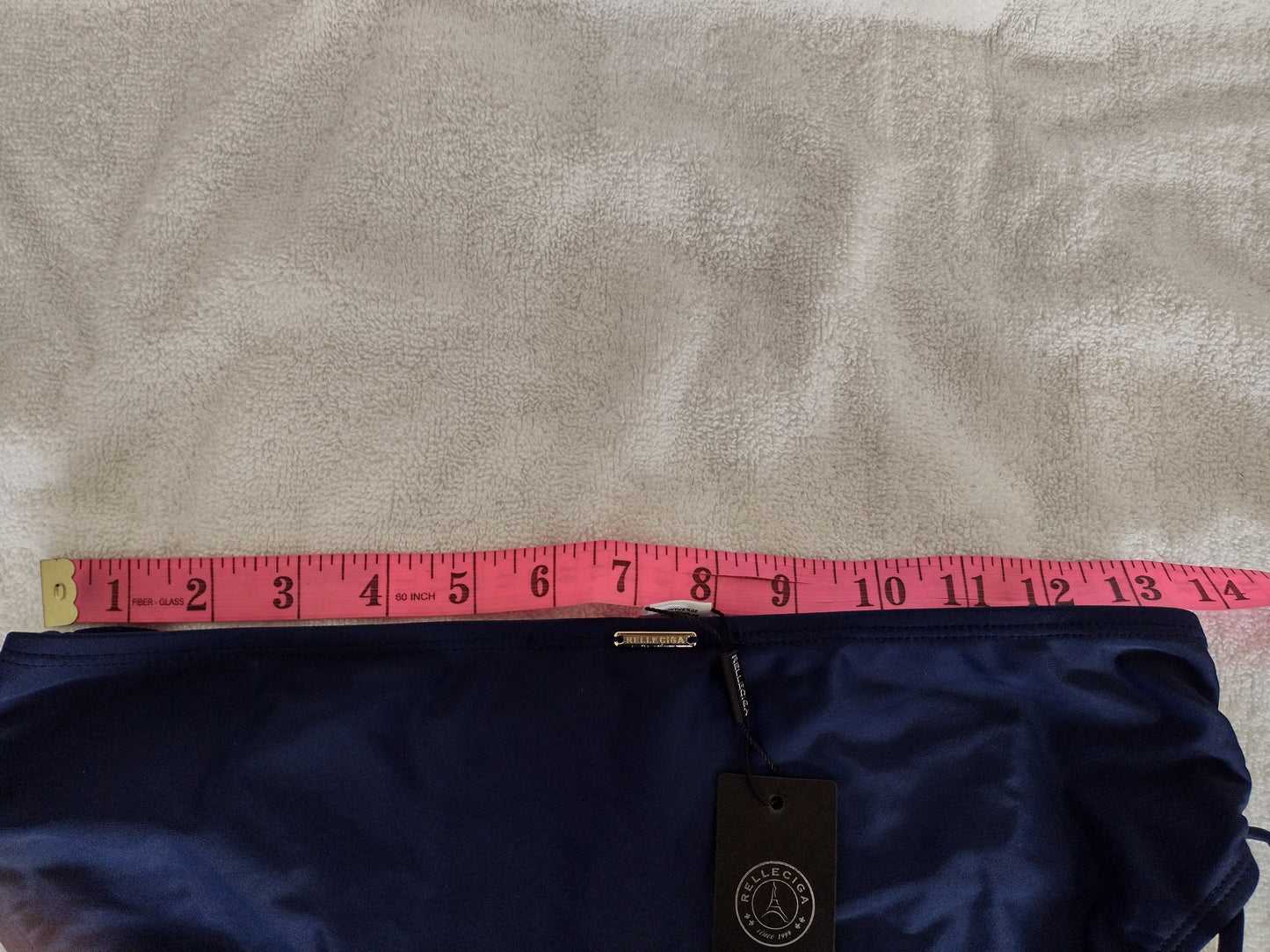 Women's Cheeky Bikini Bottoms with Side Ties by Relleciga Size M