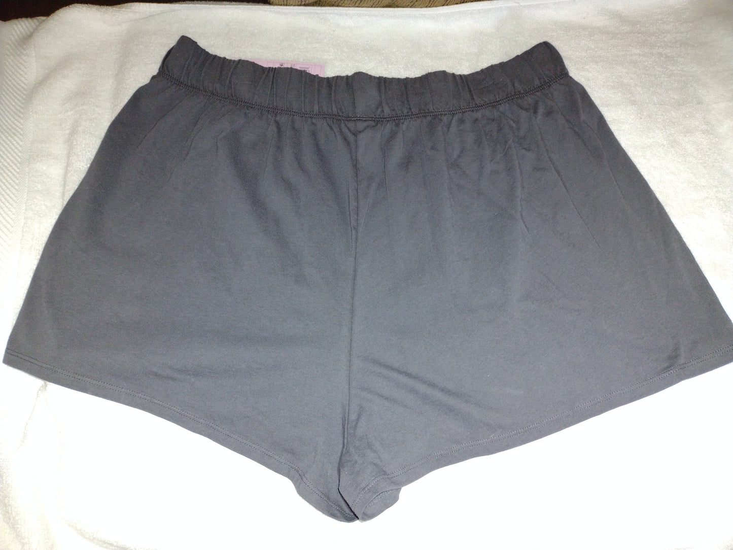 Women's 100% Cotton High Waist Shorts by Wild Fable Sizes L. XL Blue, XXL Gray