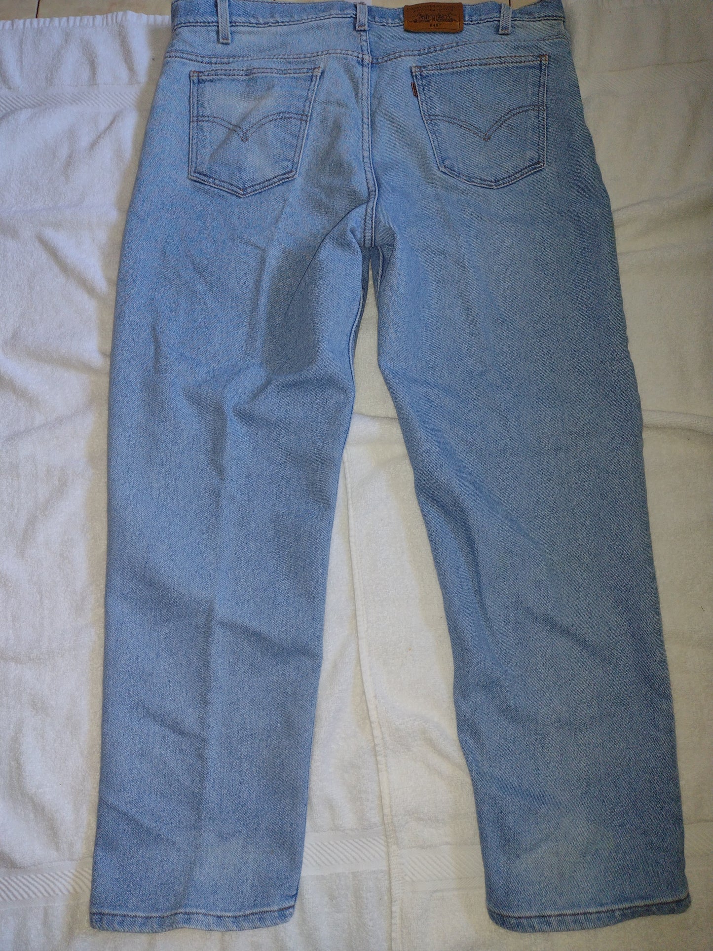 Men's Pre-Owned 695 Levi's Flex Jeans 38W 29L Light Blue