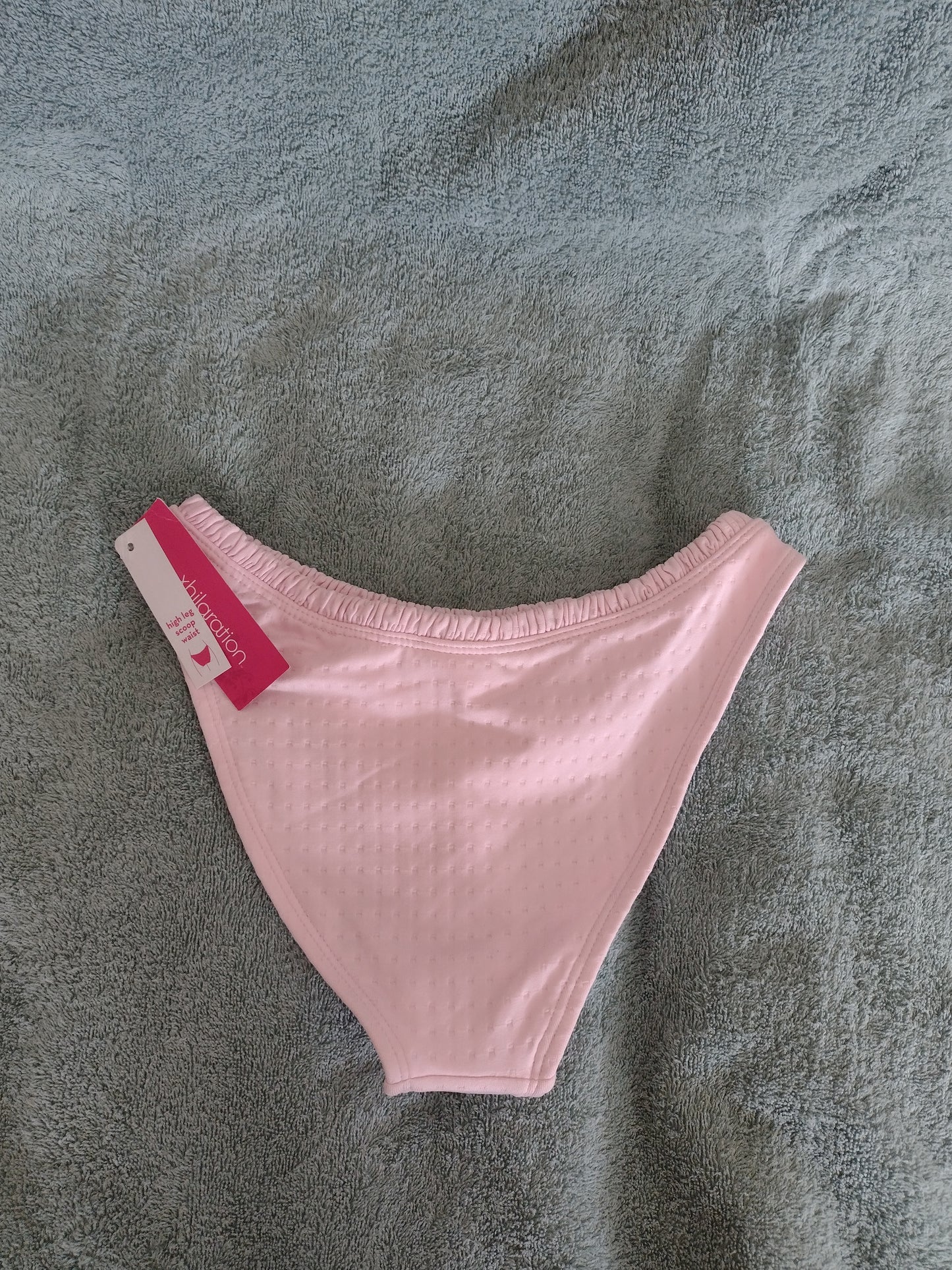 Xhilaration Juniors' Scoop Waist High Leg Bikini Bottoms Size XS(00)