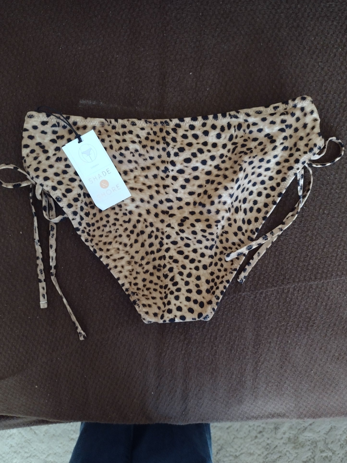 Women's Low Rise Cheeky Bikini Bottoms Sizes S, M, XL