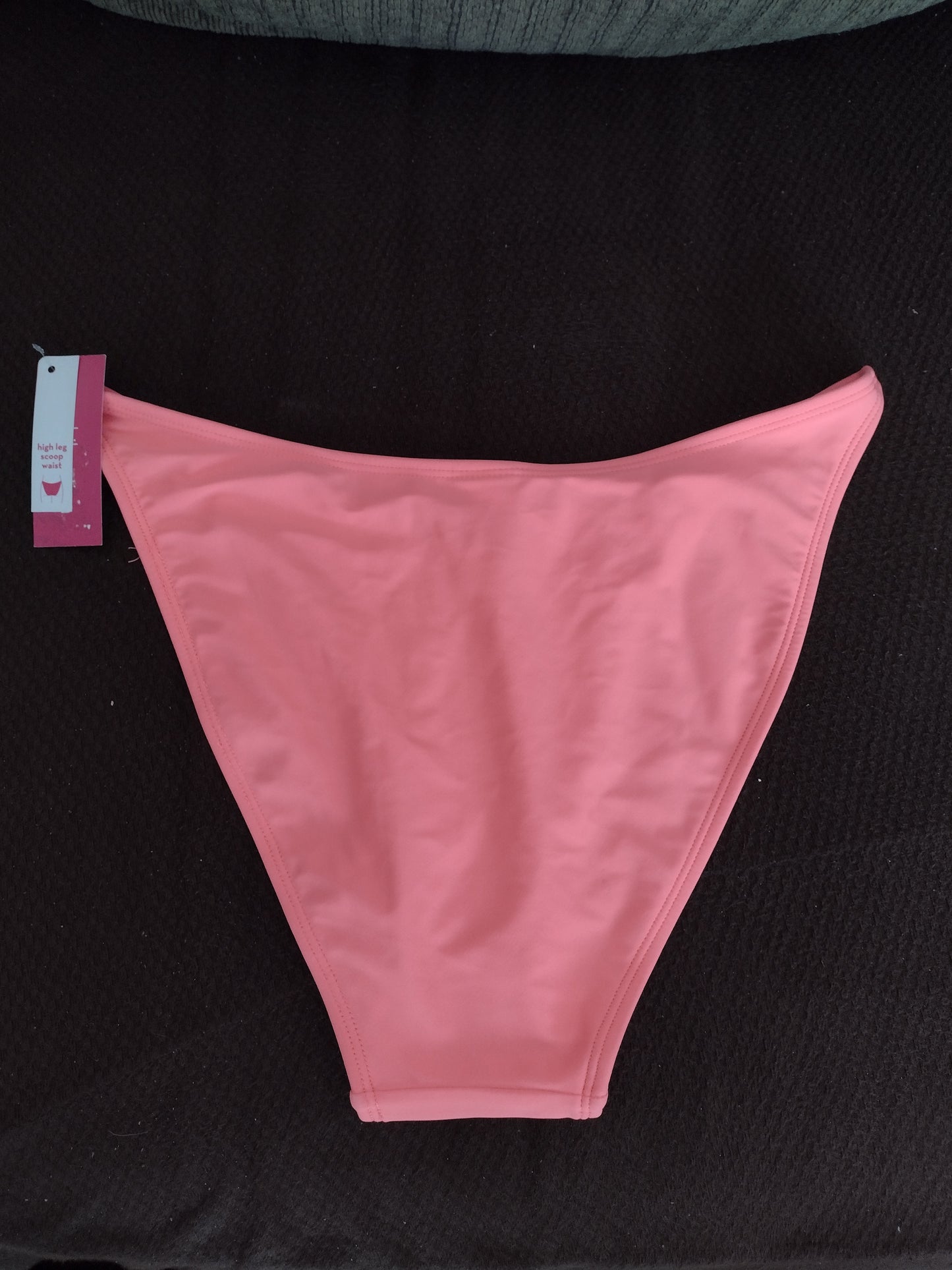 Xhilaration Junior's High Leg Scoop Waist Bikini Bottoms Sizes L(8-10), XL(12-14)