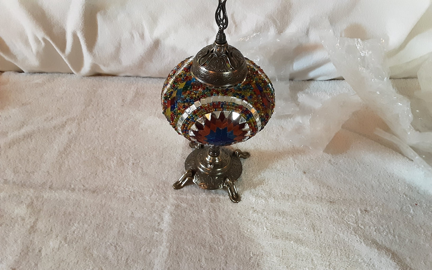 Turkisk Mosaic Battery Lamp by Demmex