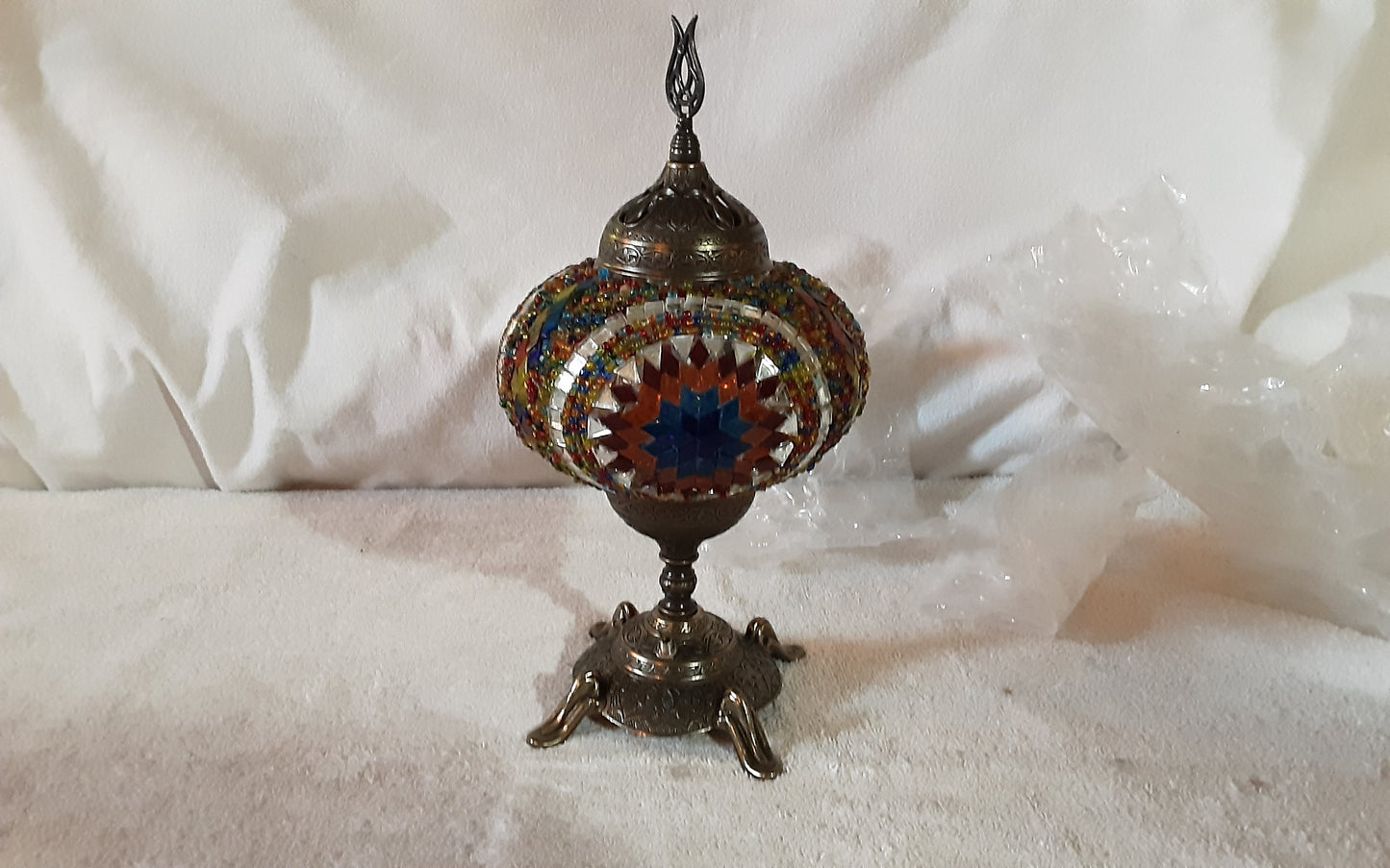 Turkisk Mosaic Battery Lamp by Demmex