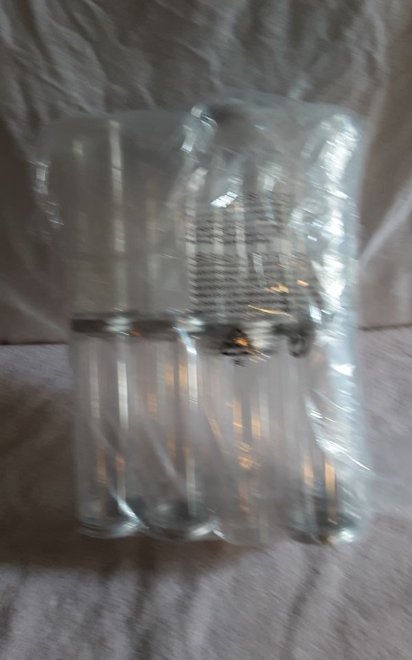 16 Clear Plastic Spice Jars/Food Storage Containers with Lids by Tebery