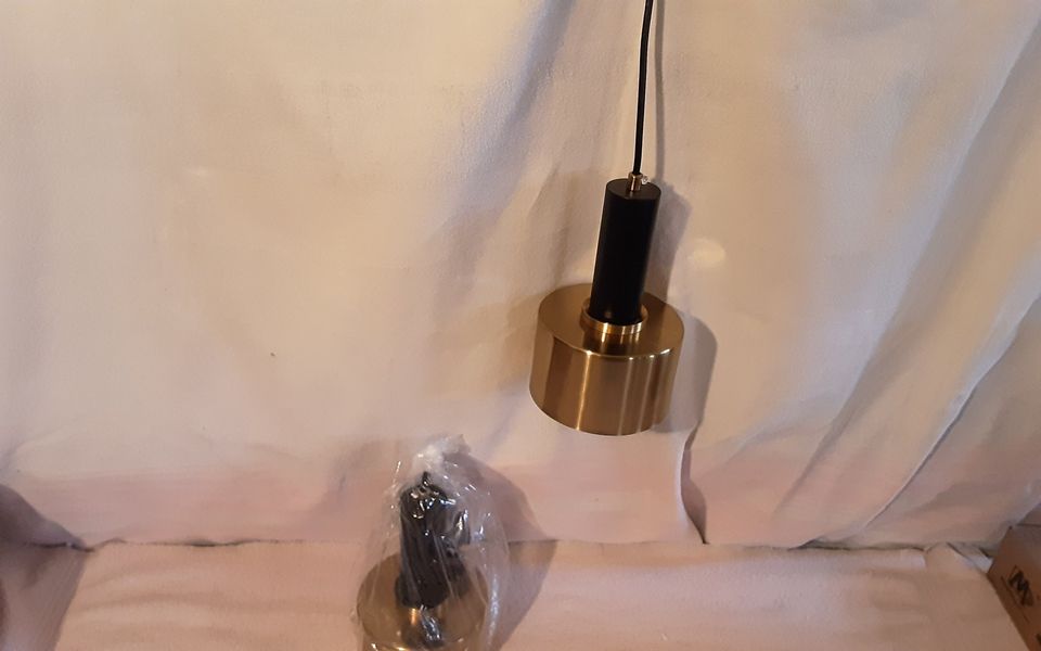 2Pk. Nordic Pendant Hanging Light Fixture Kit E26 by Hobaca