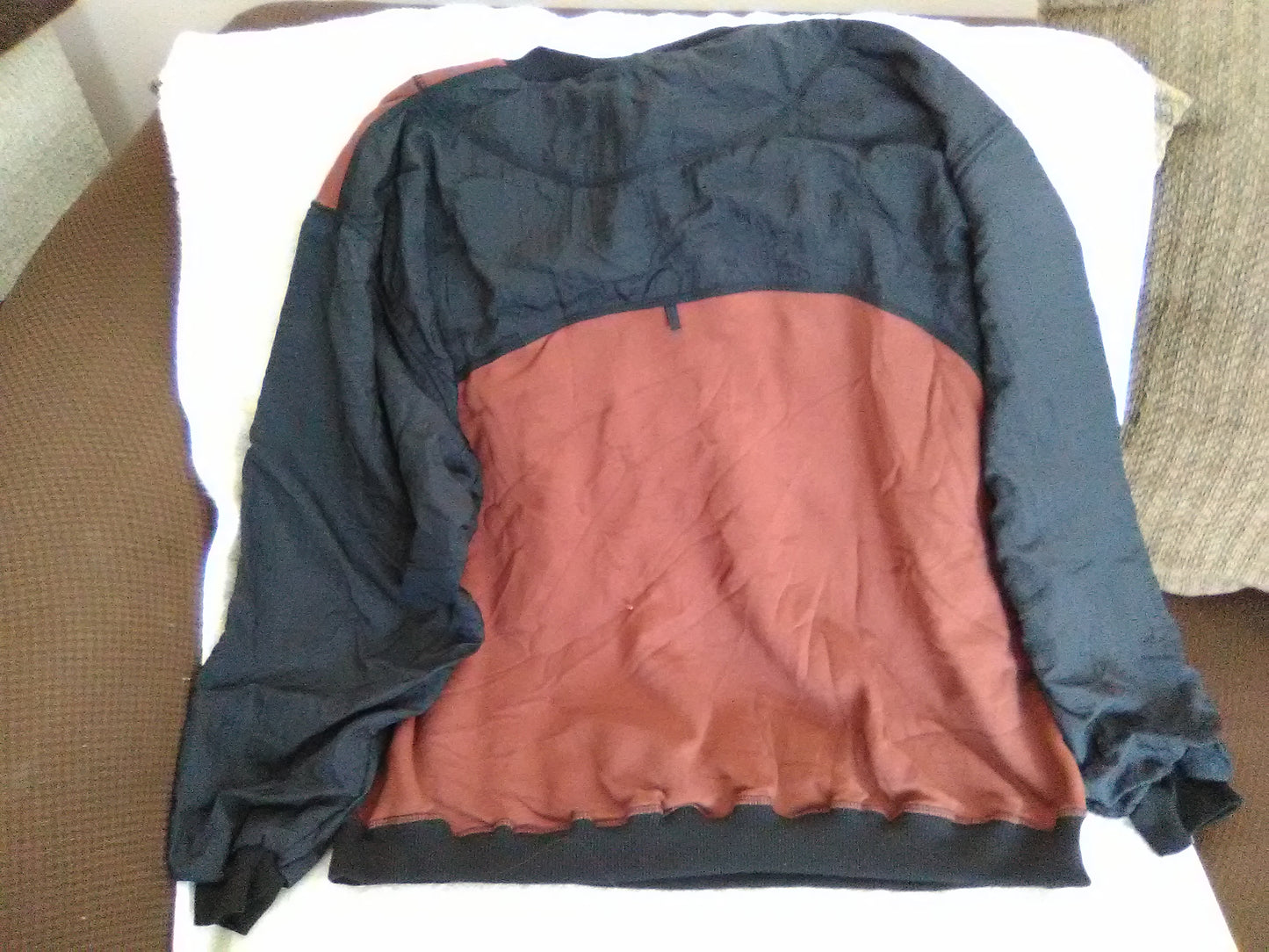 Postal Code Pullovers Unisex~Rust and Black