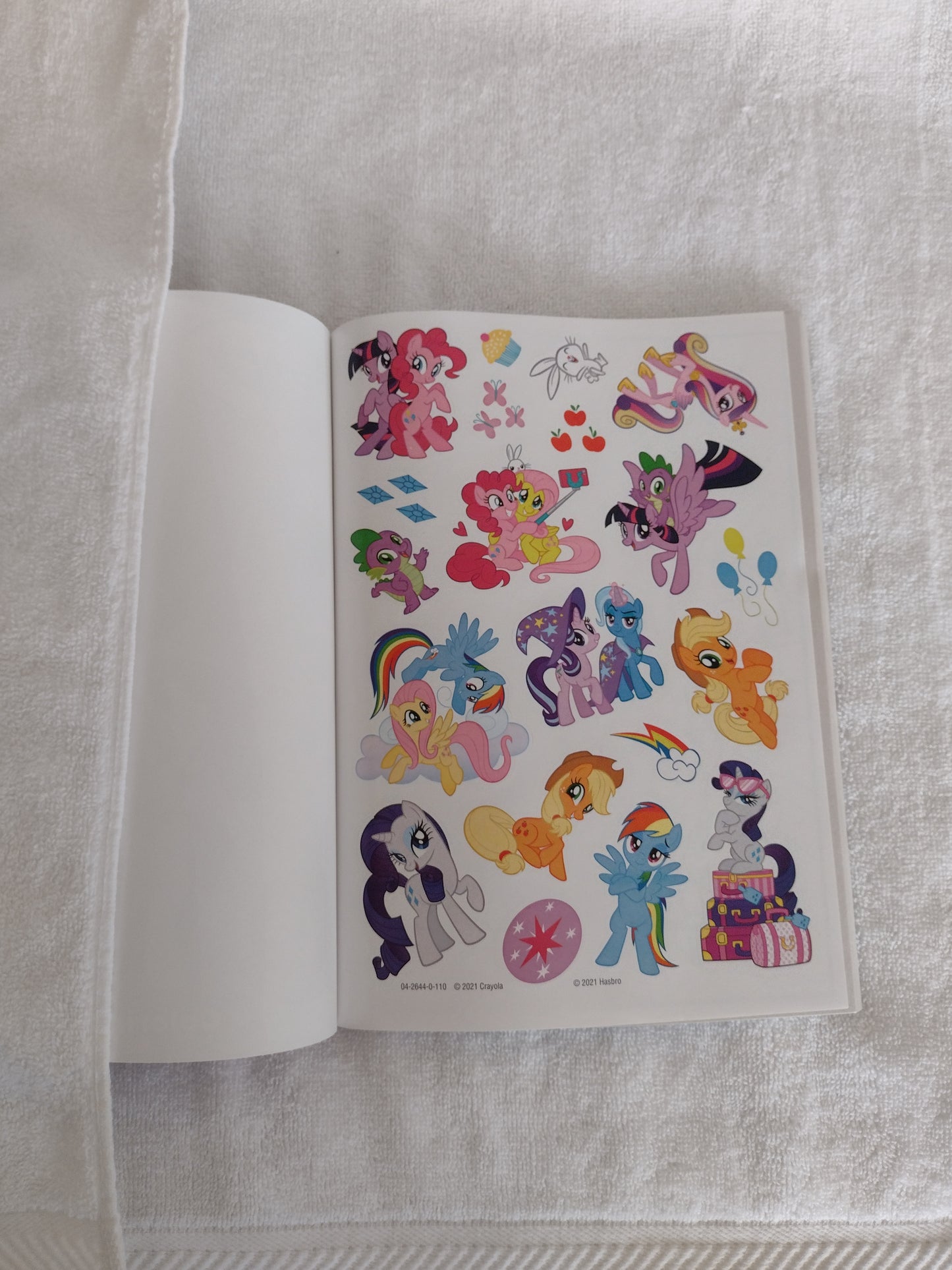 My Little Pony Colouring Book 96 Pages with 20 Stickers