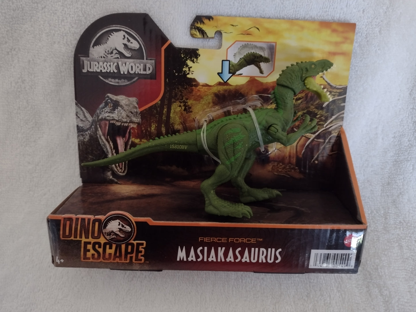 Fierce Force Masiakasaurus & Velociraptor Dinosaur Figures for Ages 4+