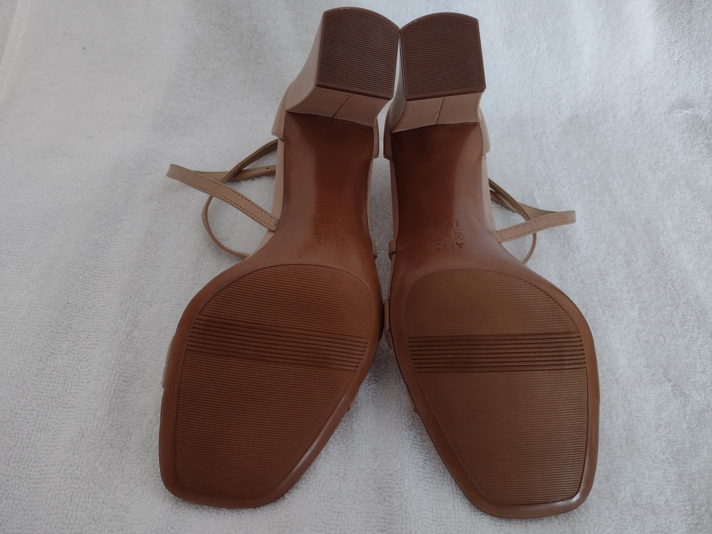Naturalizer Tiff Dress Sandal Creme Brulee Size 9W