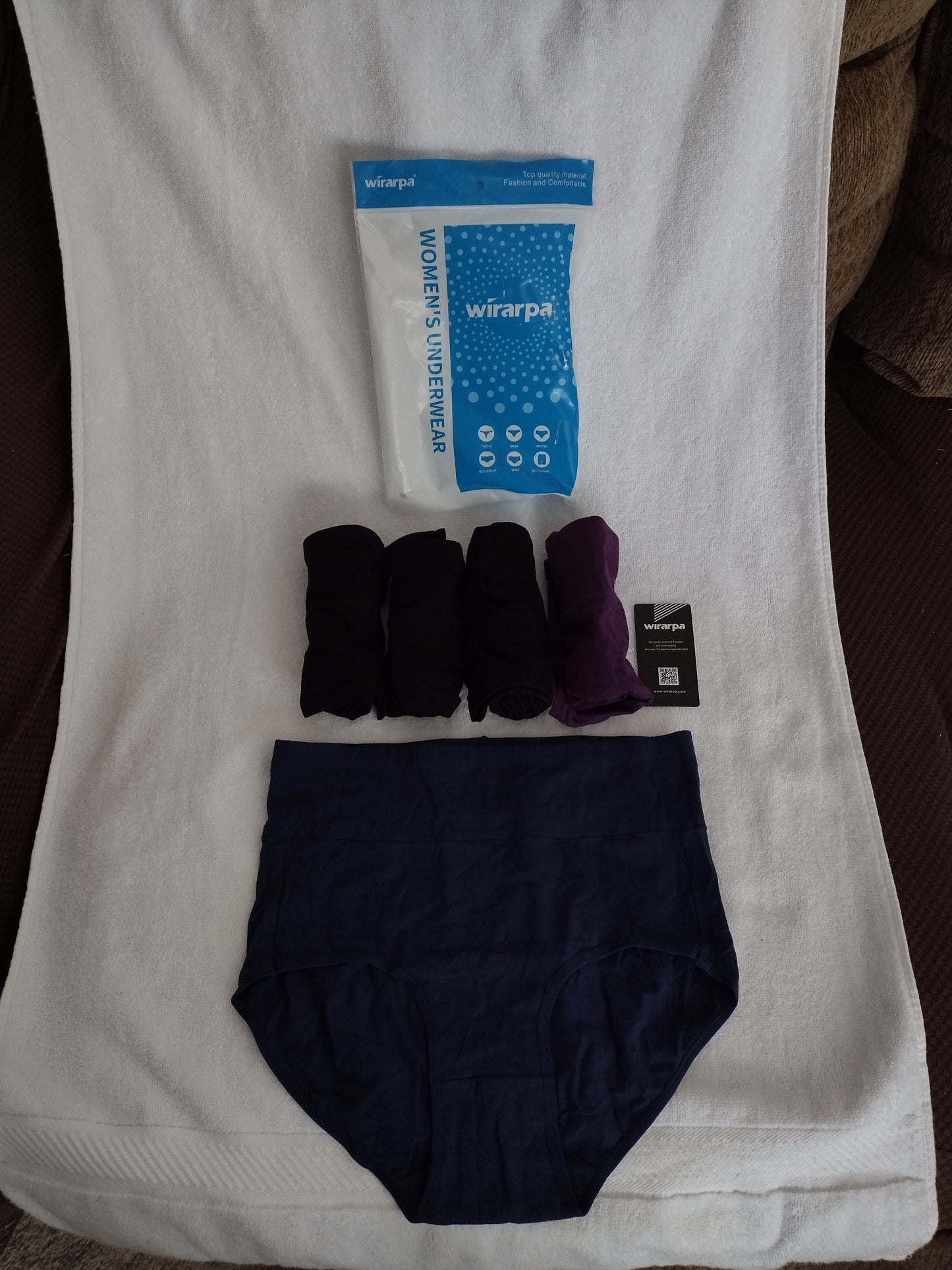 5Pk. Women's High Waist Underwear Size S