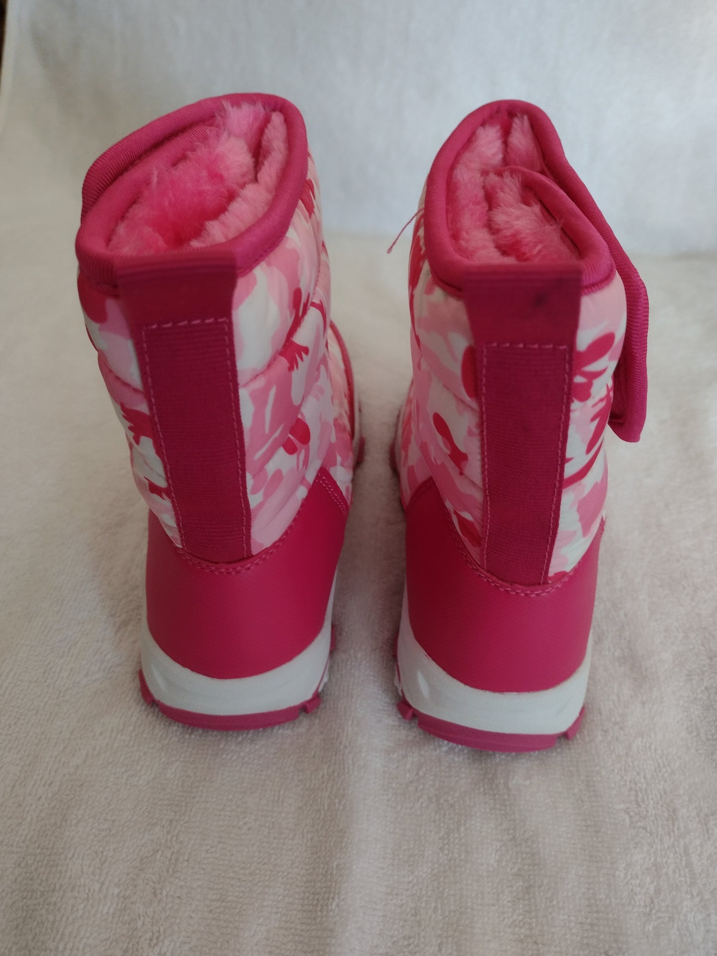 Dream Pairs Kids Winter Boots Rose Red Size 13, Size 1